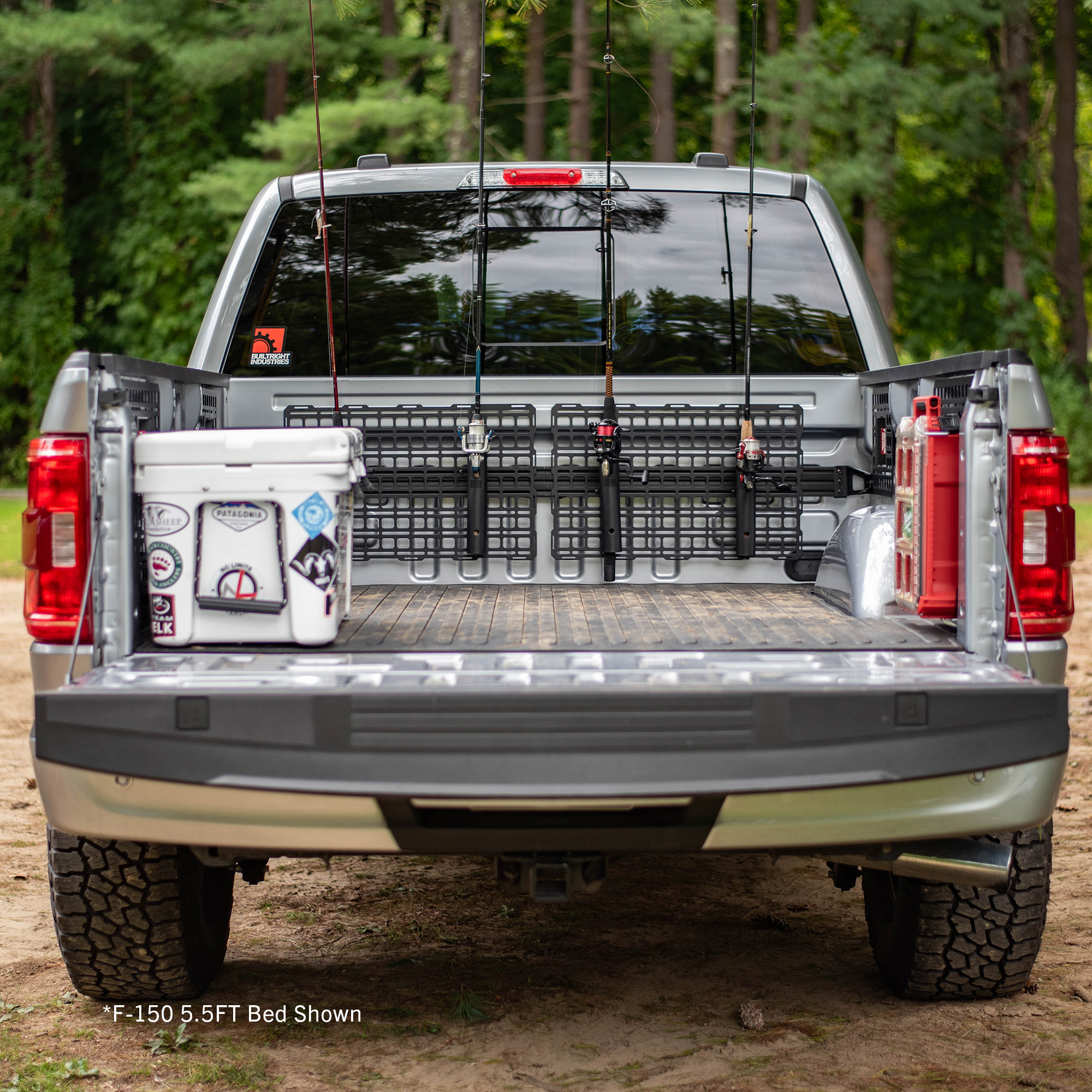 BuiltRight Industries Expands Bulkhead Accessory Rail Kit with 6.5-Foot Bed Fitment for 2015+ Ford F-150