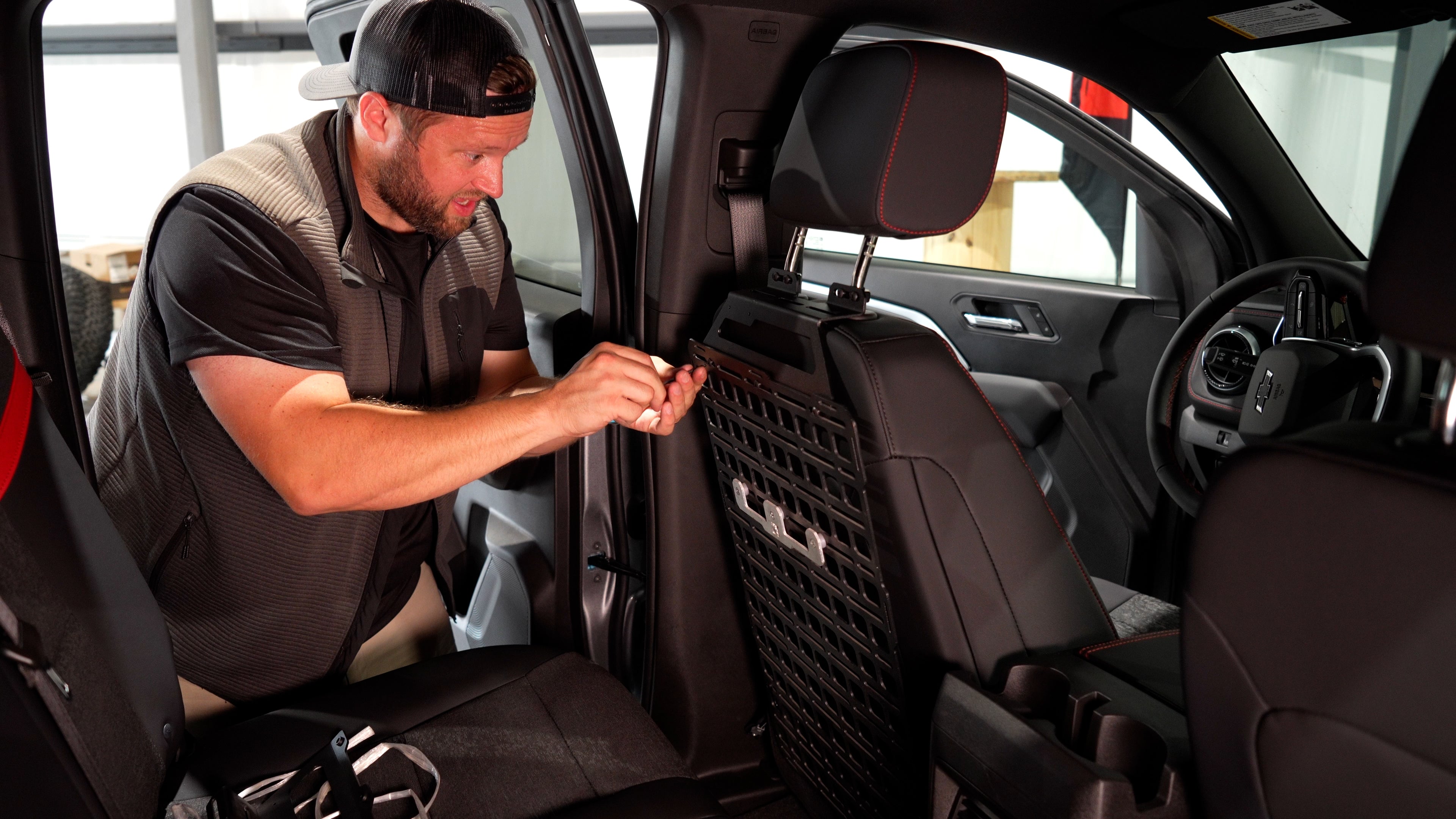 Seat Back MOLLE Development for 2023+ Chevy Colorado/GMC Canyon