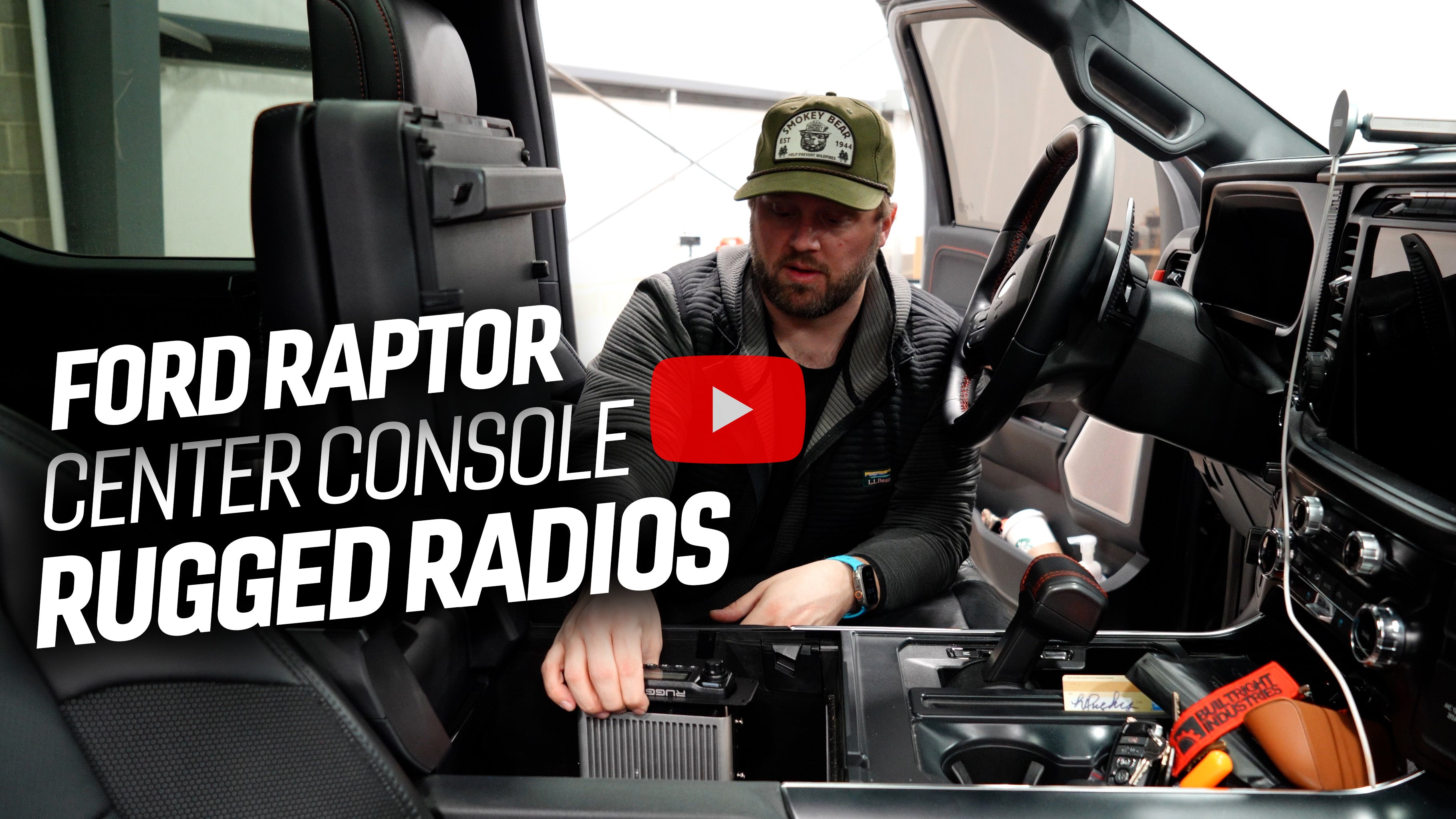 Building BuiltRight: Installing Rugged Radios M1 in the Ford Raptor Center Console