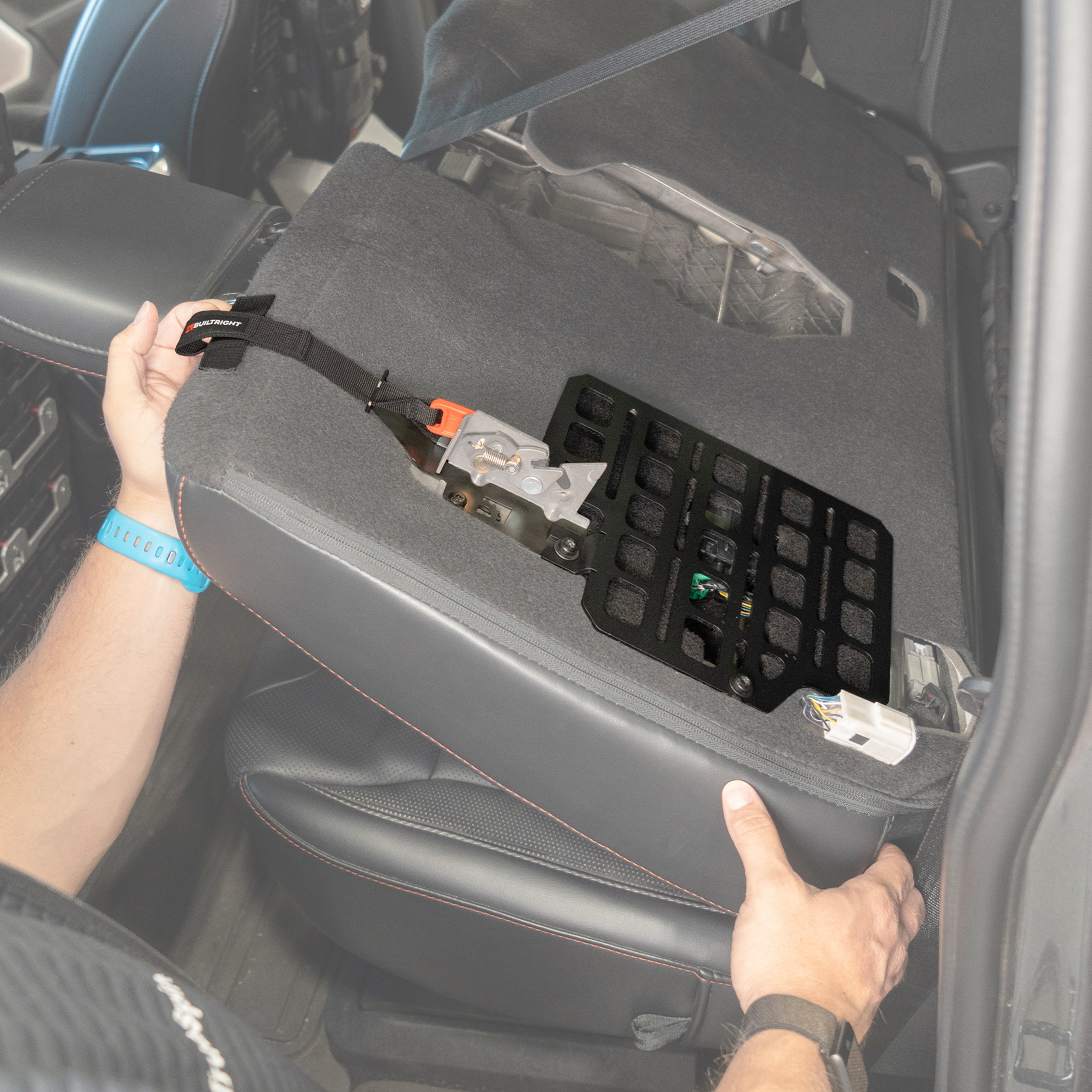 BuiltRight Industries Launches Rear Seat Back MOLLE Panel for Ford F-150, Raptor and Super Duty