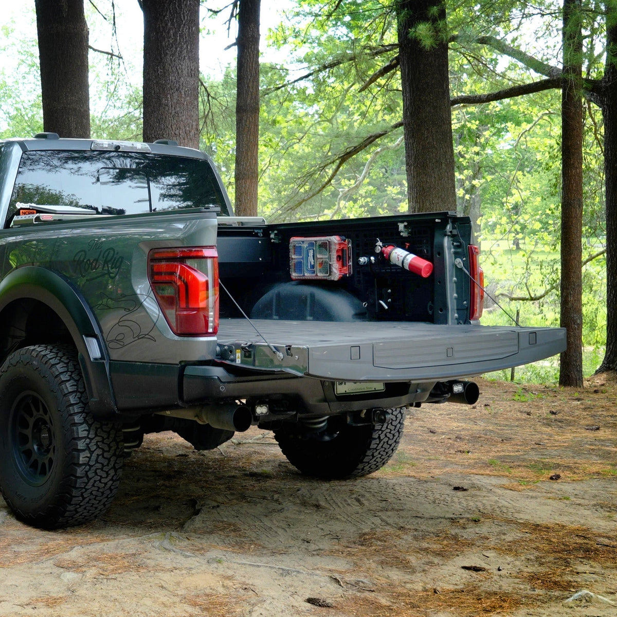 How to Build a RETRAX Compatible Bedside MOLLE Rack System for Your Ford Truck