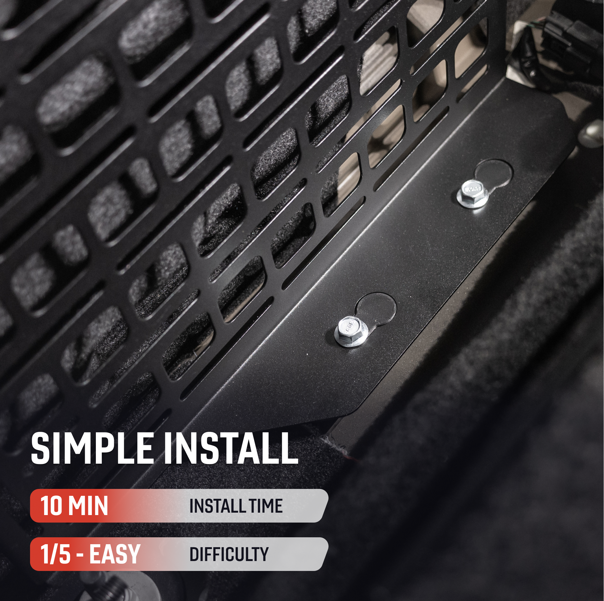 Rear Seat Back Storage Panel | Ford F-150 & Raptor (2015-2025) , F-250/350 (2017-2025)