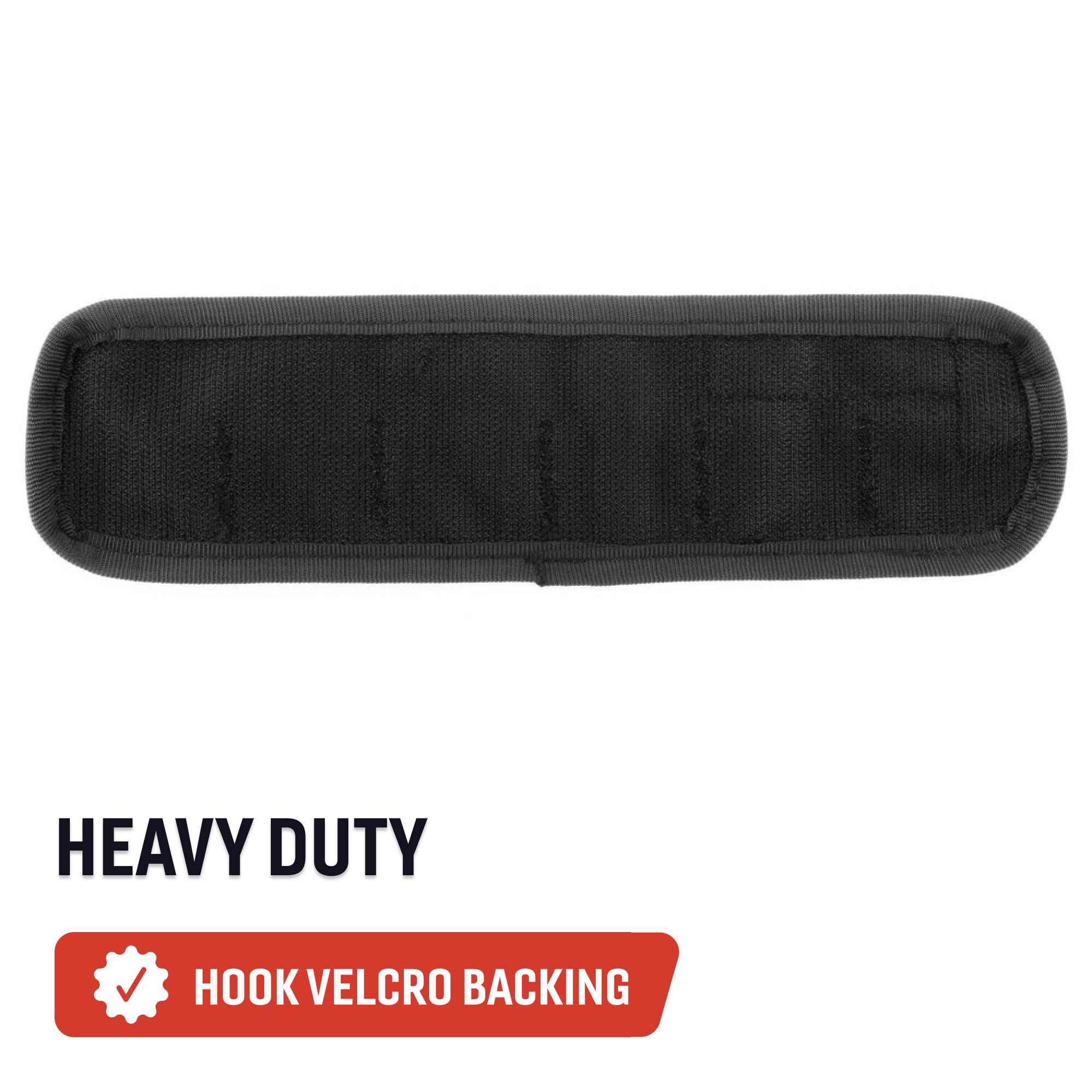 Velcro Tech Panel - Black | Small (2.5" x 9.5")
