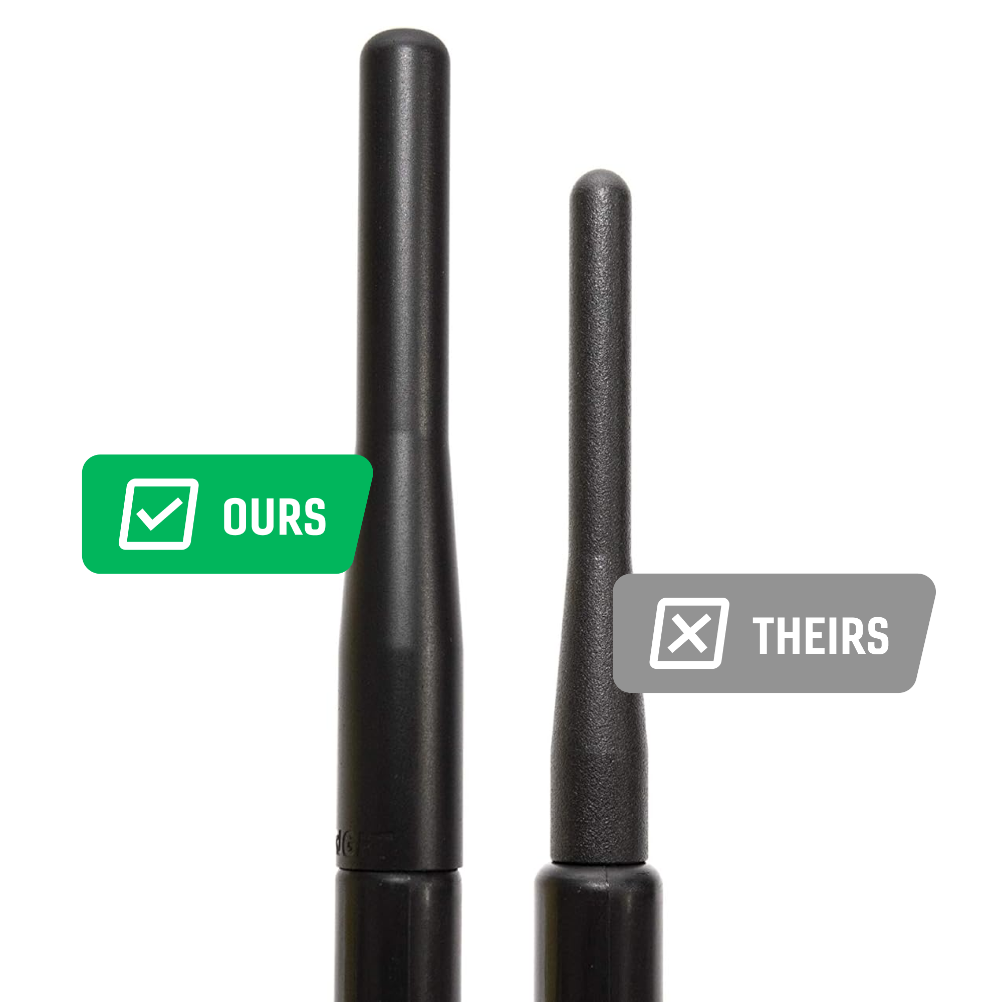 Perfect-Fit Stubby Antenna | Ford Maverick (2022+), Ranger (2019-2025) and Bronco Sport (2021+)