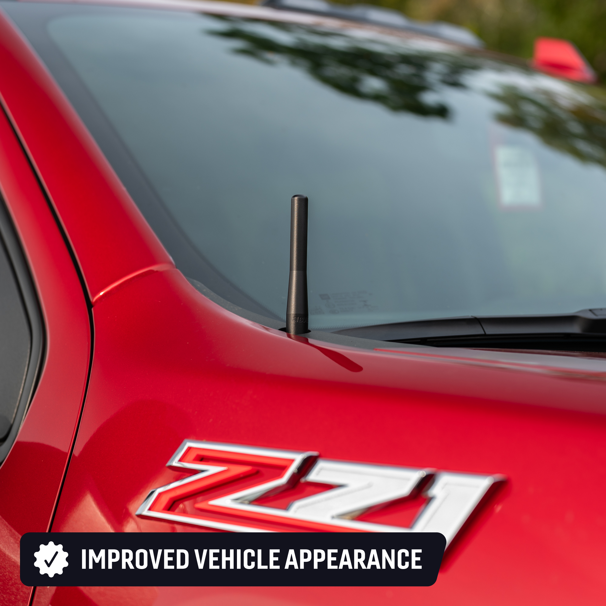 Perfect-Fit Stubby Antenna | Chevrolet Silverado 2500 (2020-2023), GMC Sierra 2500 (2020-2023)