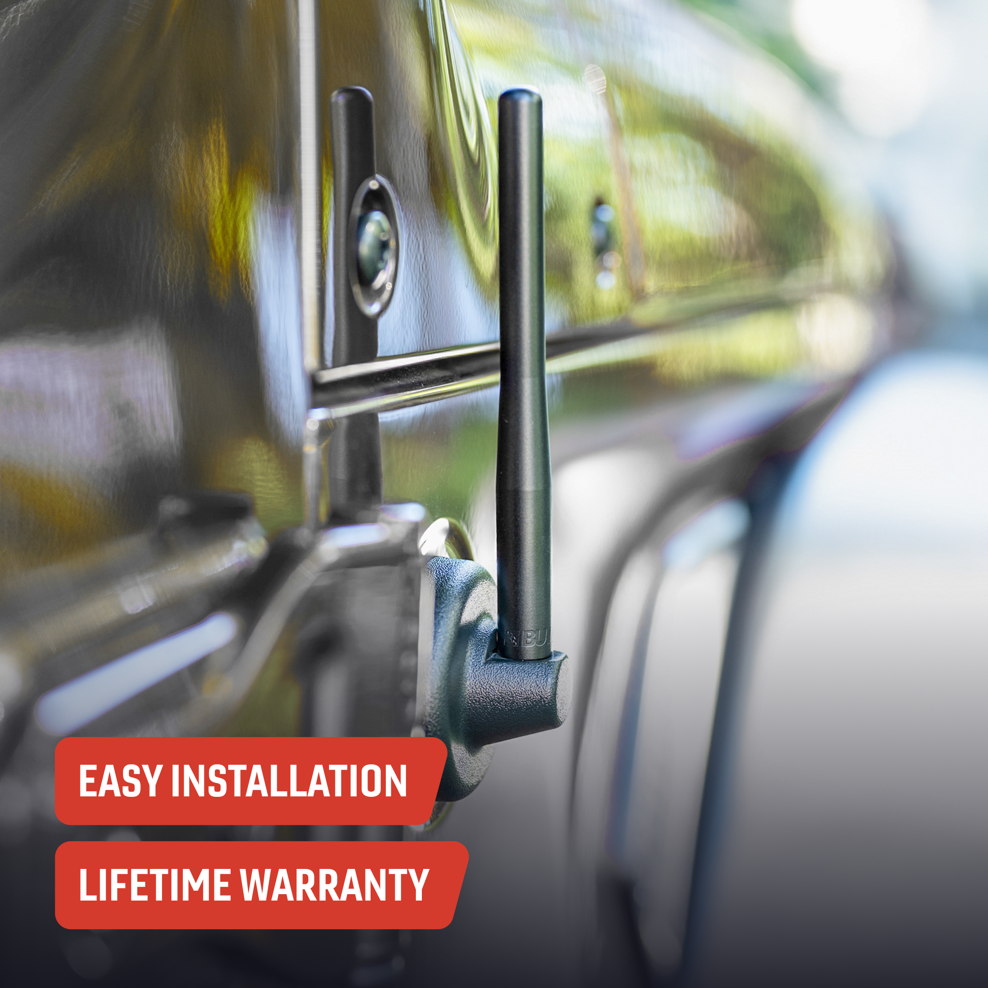 Perfect-Fit Stubby Antenna | Jeep Wrangler & Gladiator (2007-2023)