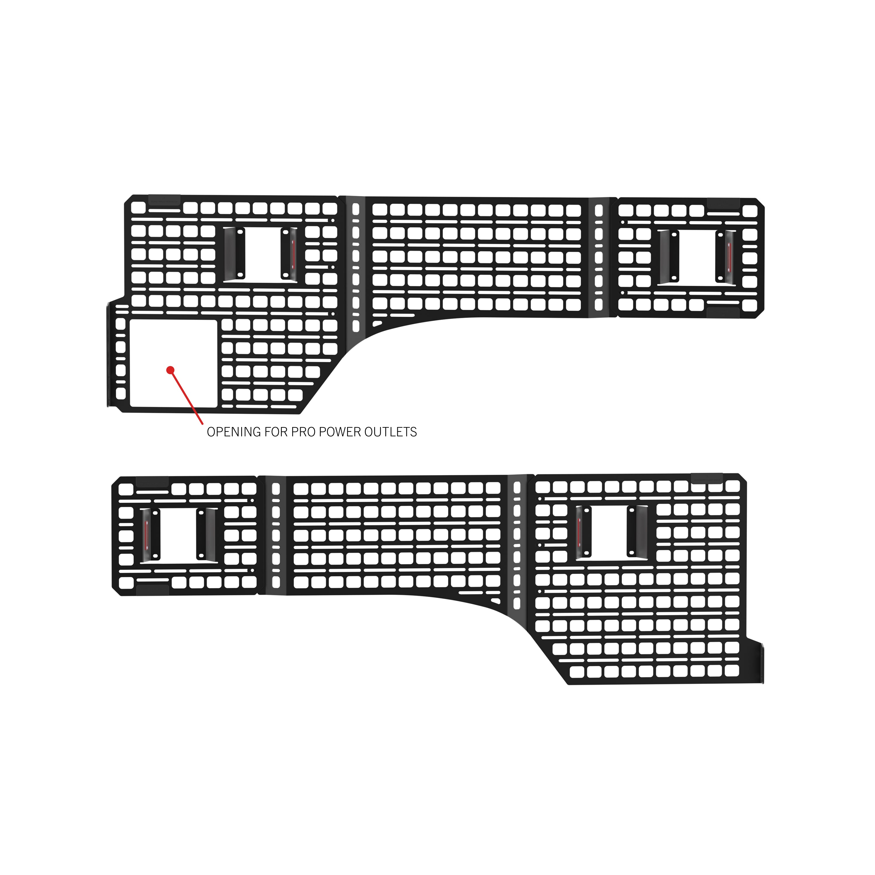 Bedside Rack MOLLE Panel System | Ford F-150, Raptor & Lightning (2015-2025)