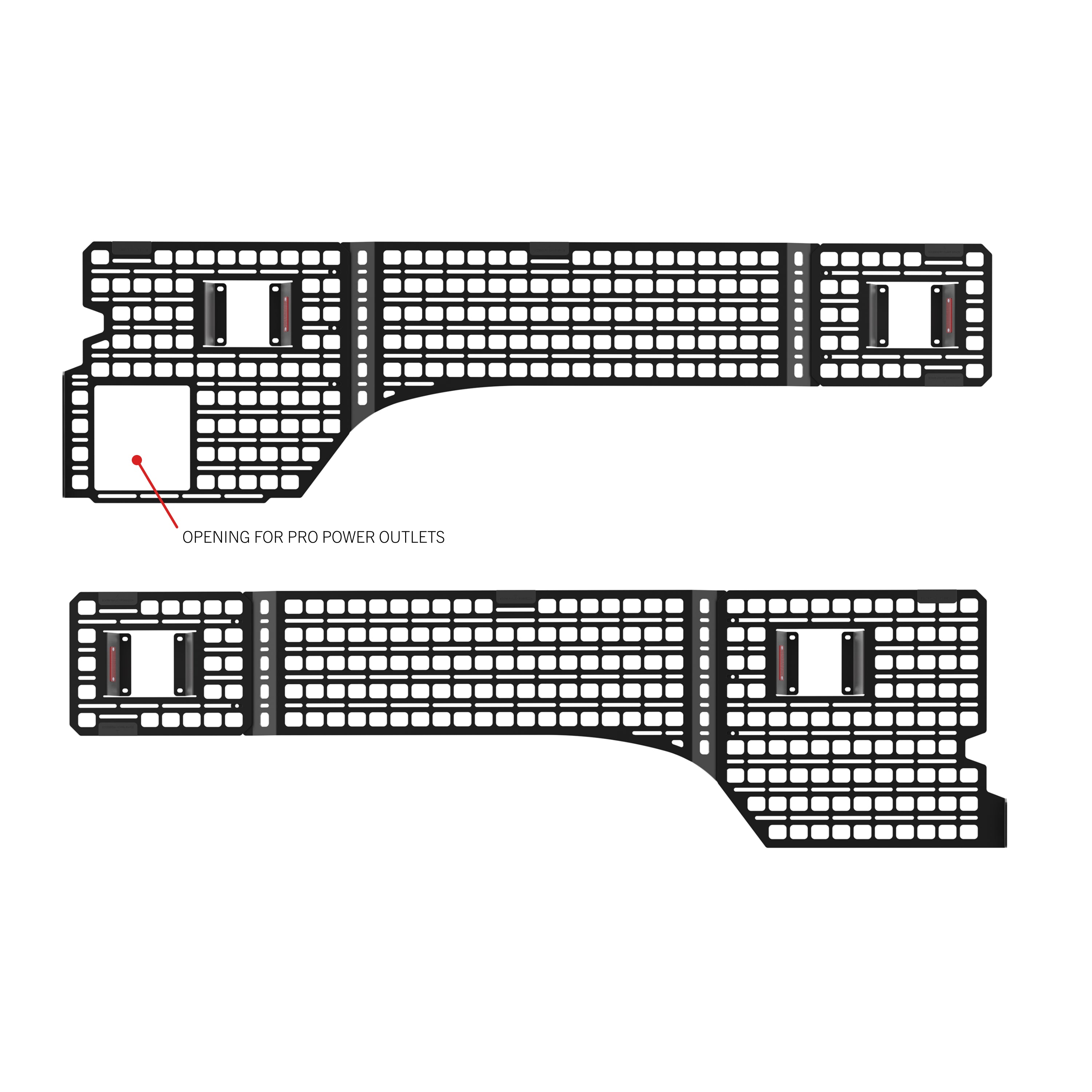 Bedside Rack MOLLE Panel System | Ford F-150, Raptor & Lightning (2015-2025)