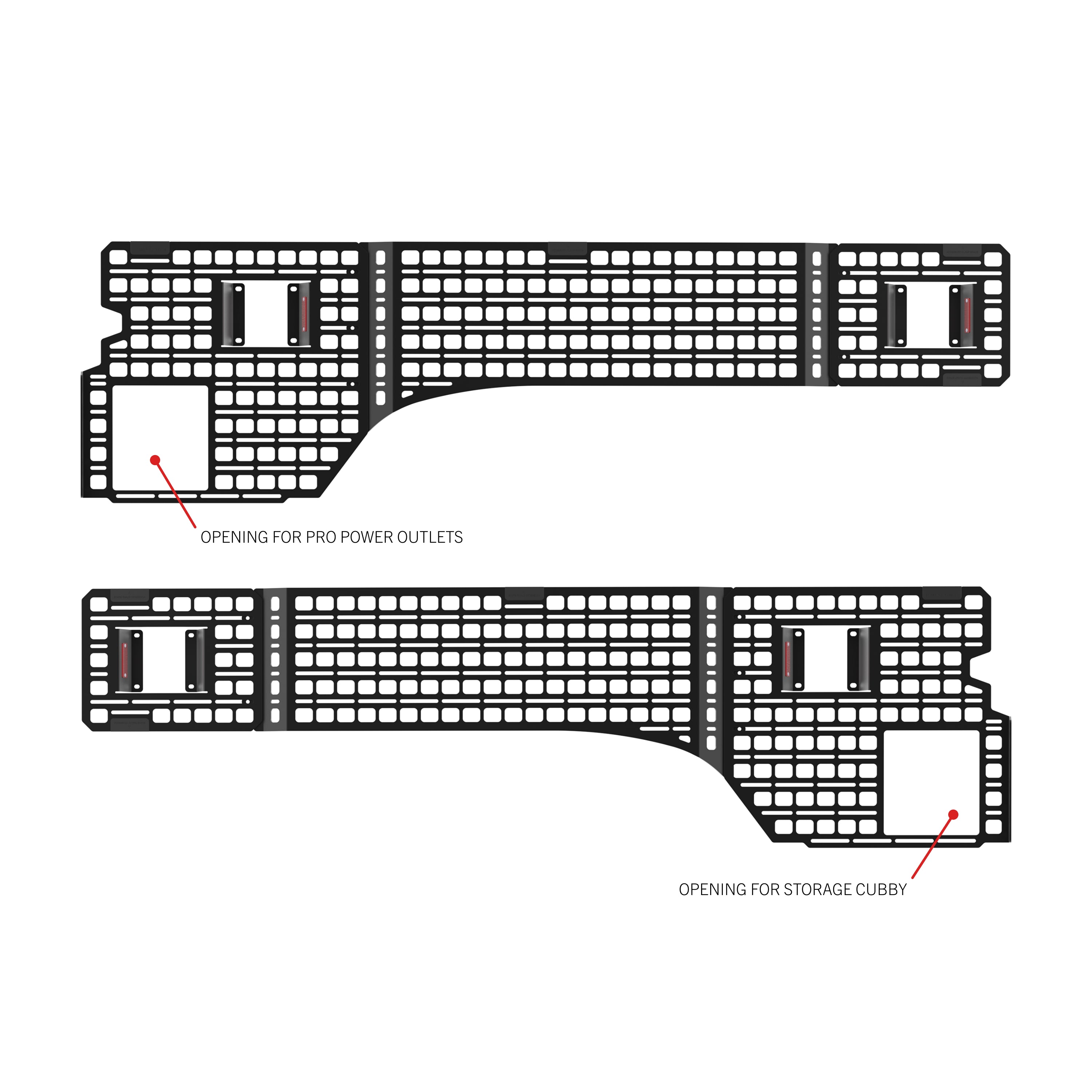 Bedside Rack MOLLE Panel System | Ford F-150, Raptor & Lightning (2015-2025)