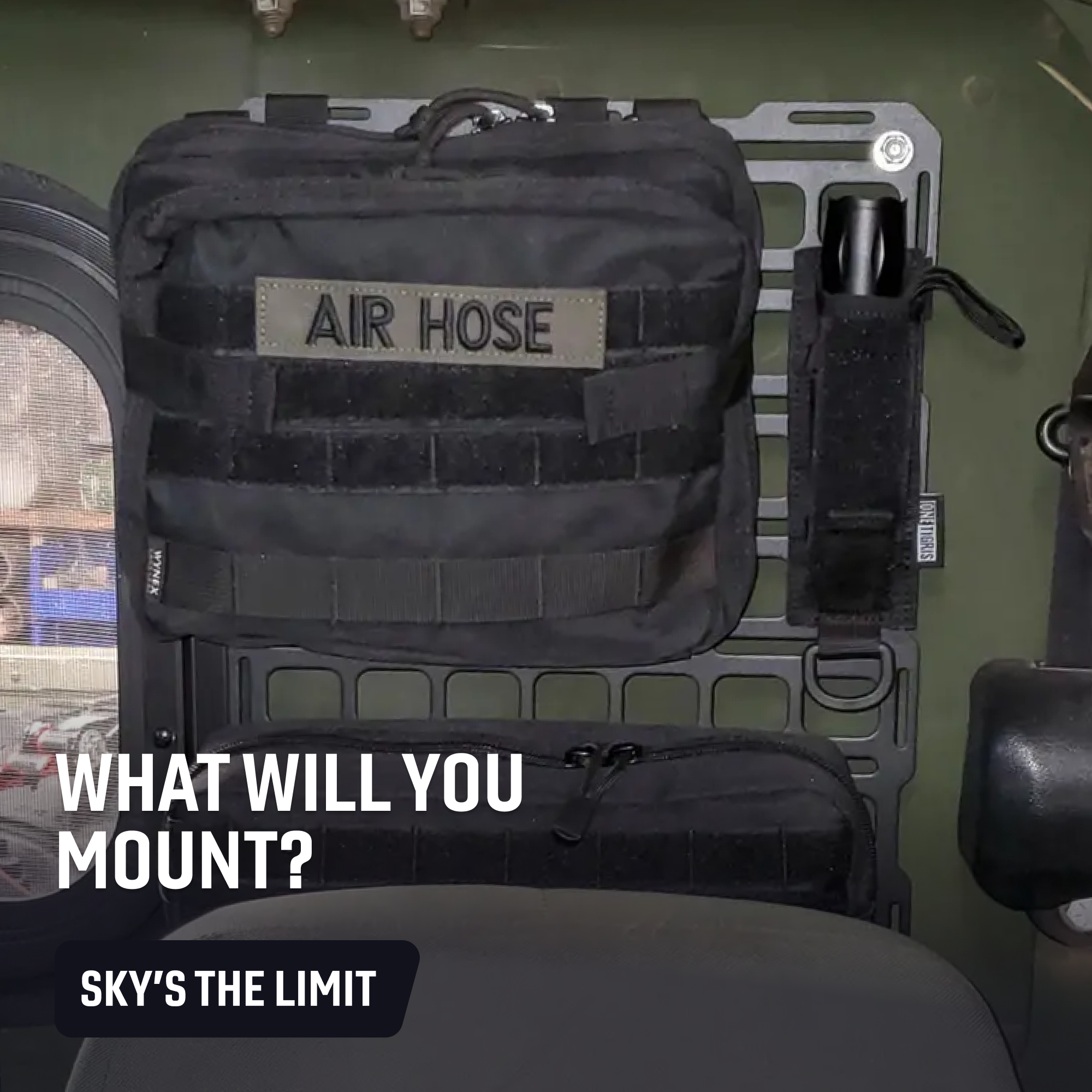 Tech Plate - 11.5 x 15.5" | Universal MOLLE Mounting Panel