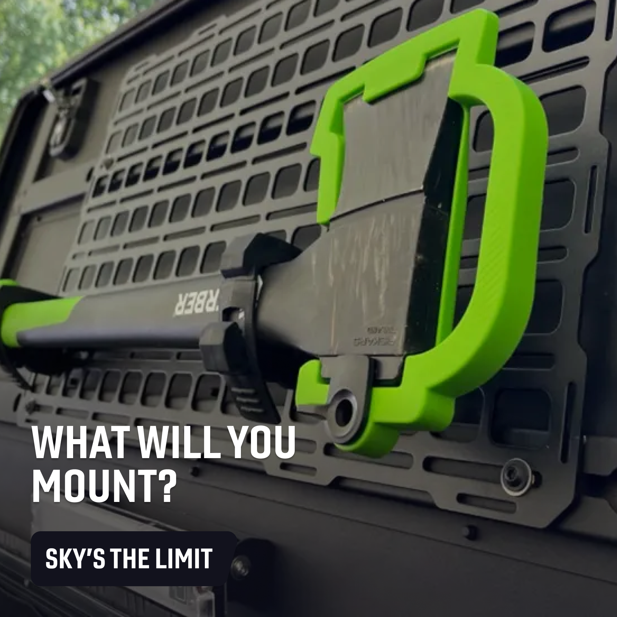 Tech Plate - 25.0" x 15.5" | Universal MOLLE Mounting Panel