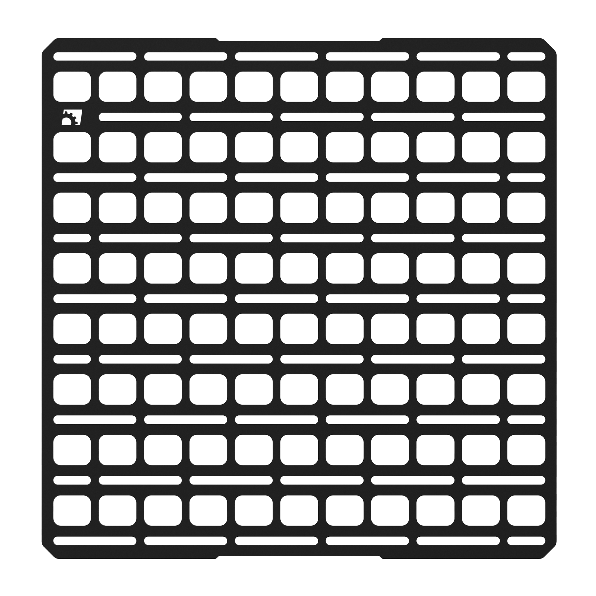 Tech Plate - 17.0"x17.0" | Universal MOLLE Mounting Panel