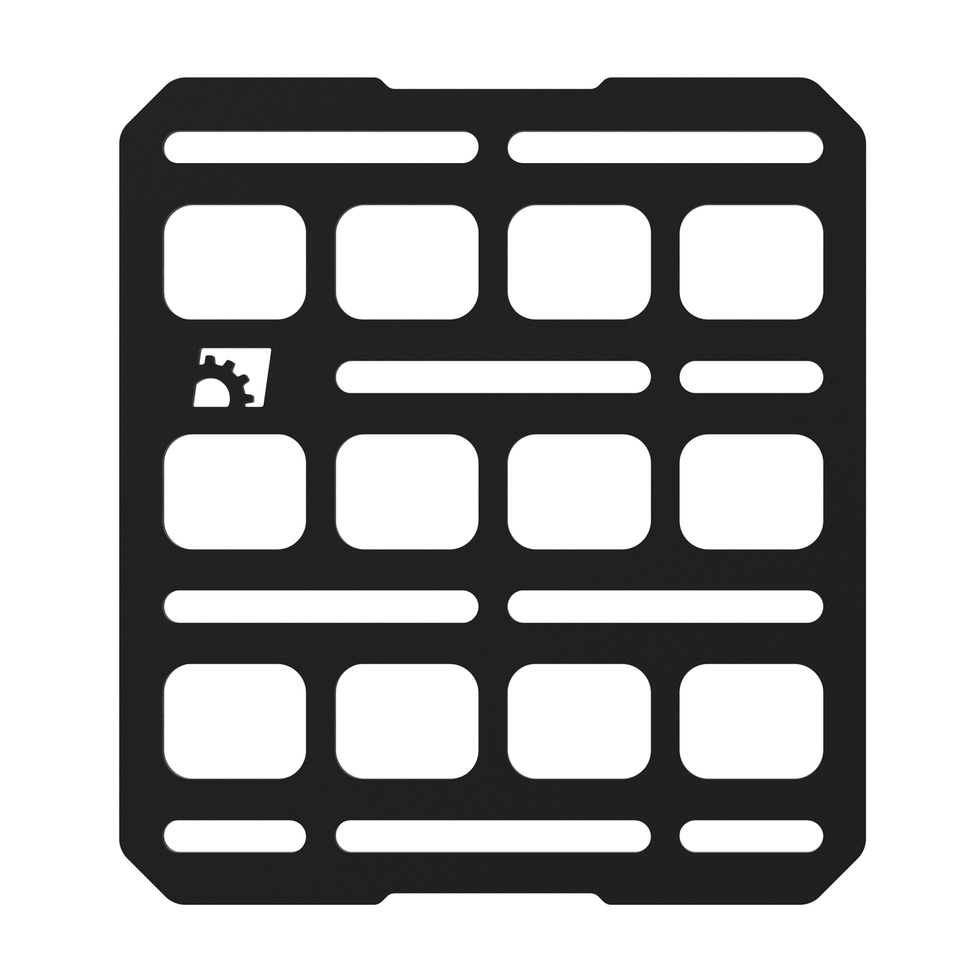 Tech Plate - 6.5"x7.0" | Universal MOLLE Mounting Panel