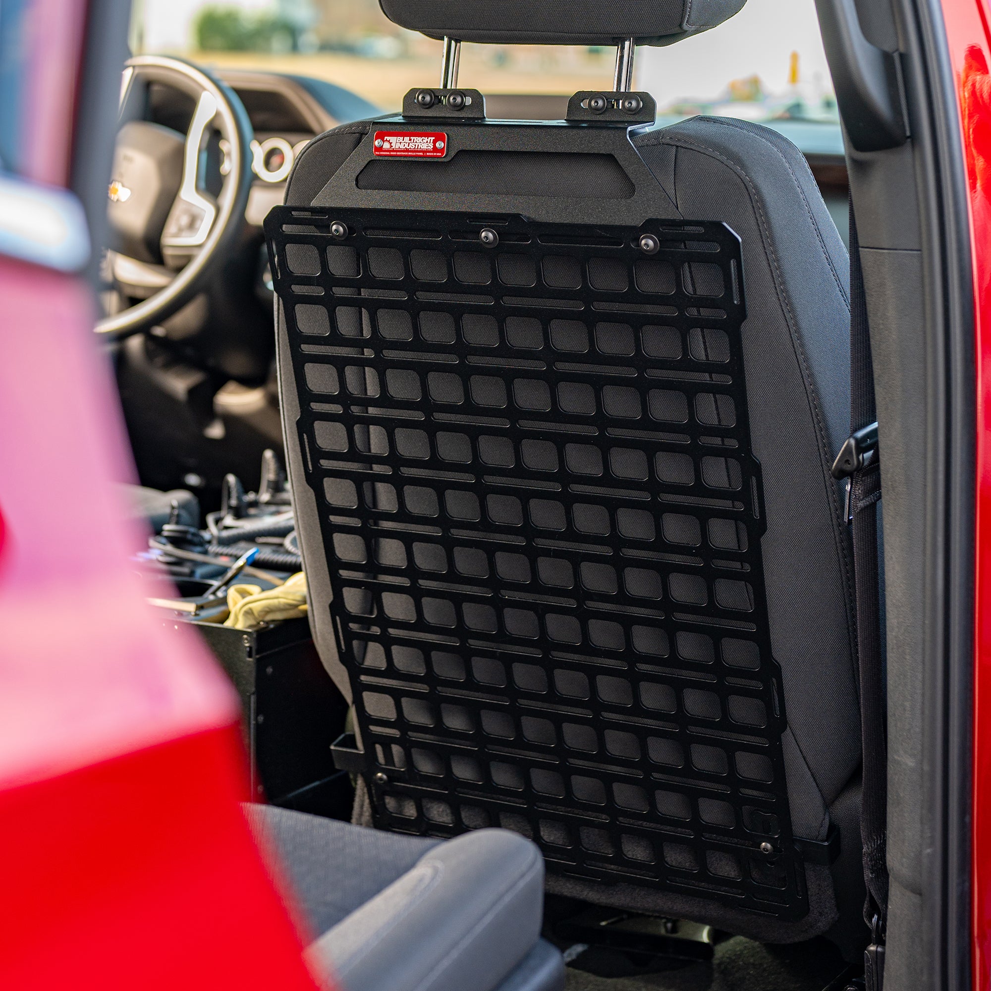 Seat Back Tech Plate MOLLE Kit | Chevrolet Tahoe, Suburban & GMC Yukon (2021+)