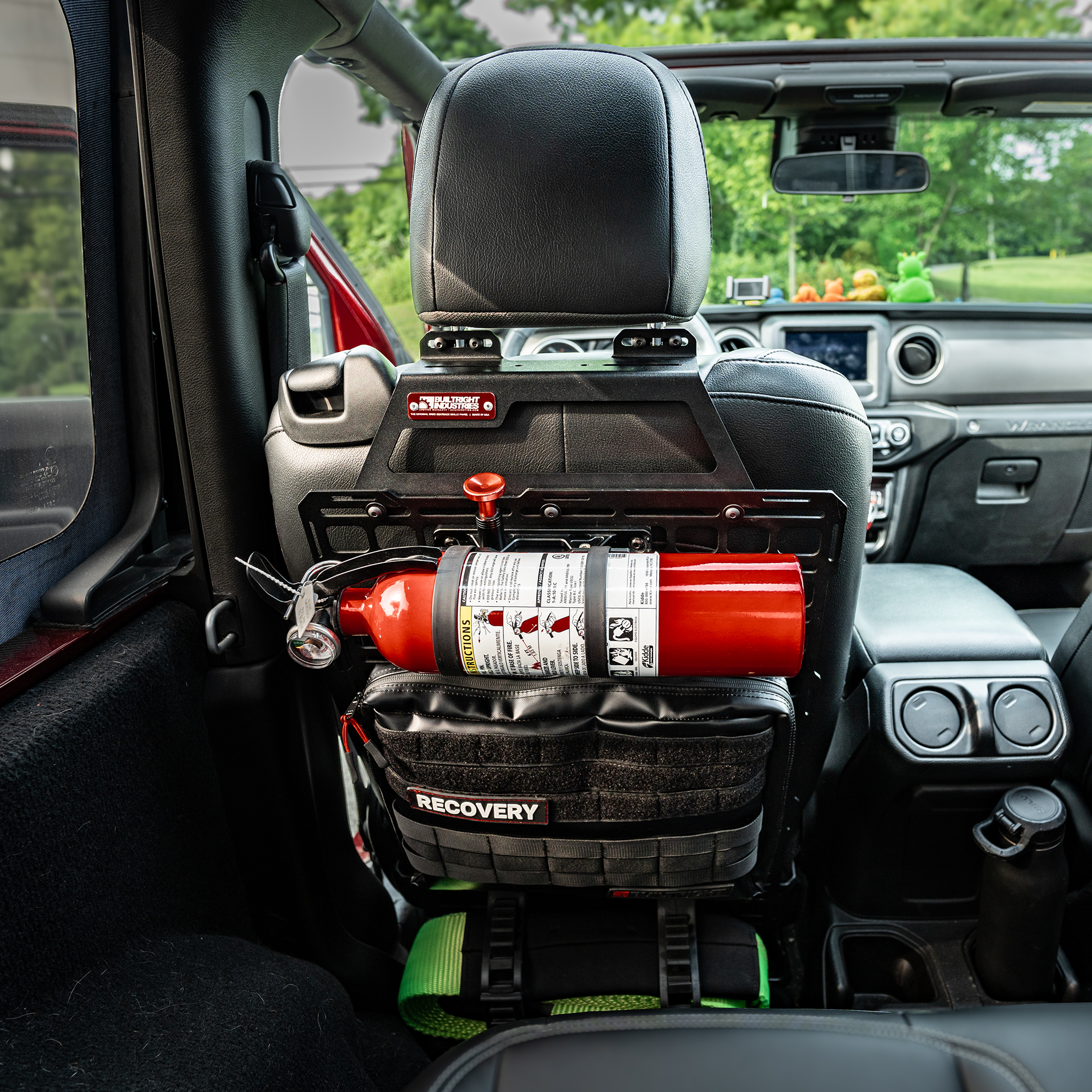 Seat Back Tech Plate MOLLE Kit | Jeep Wrangler (JL) and Gladiator (JT) (2018+)