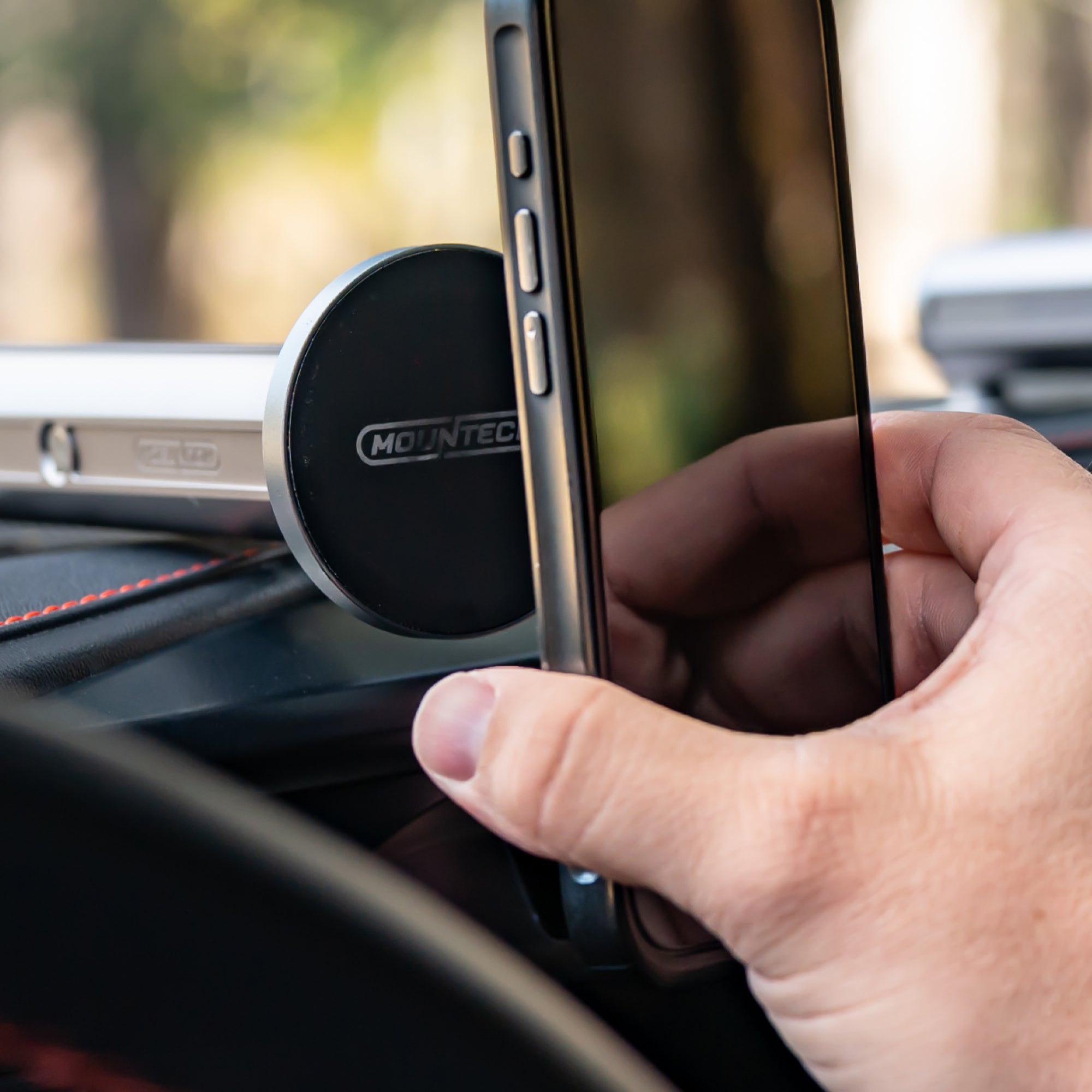 Phone Mount - Magnetic, MagSafe Compatible, 1in Ball, Storm Gray