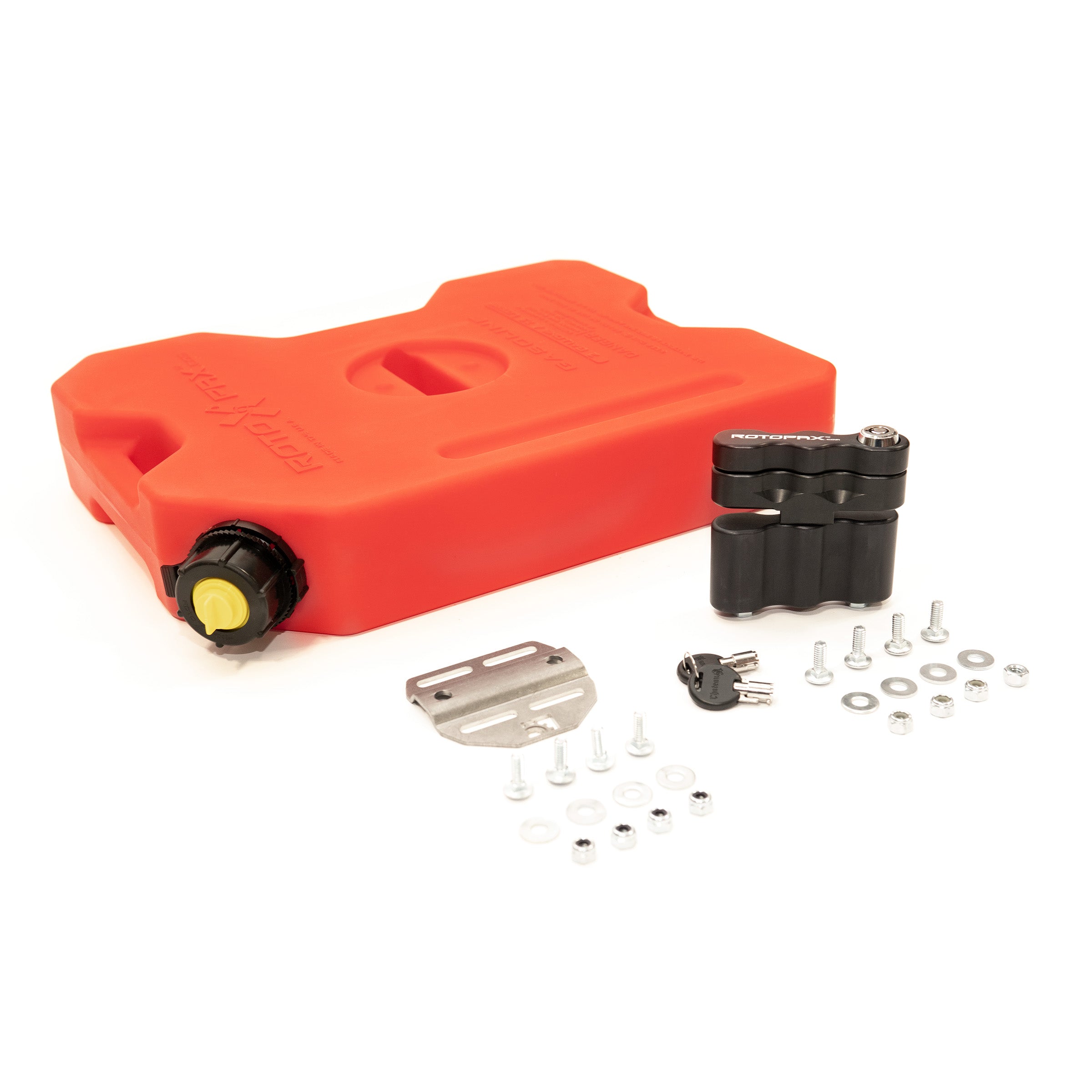 Rotopax - 2gal Can + Locking Mount + Adapter Bracket Bundle