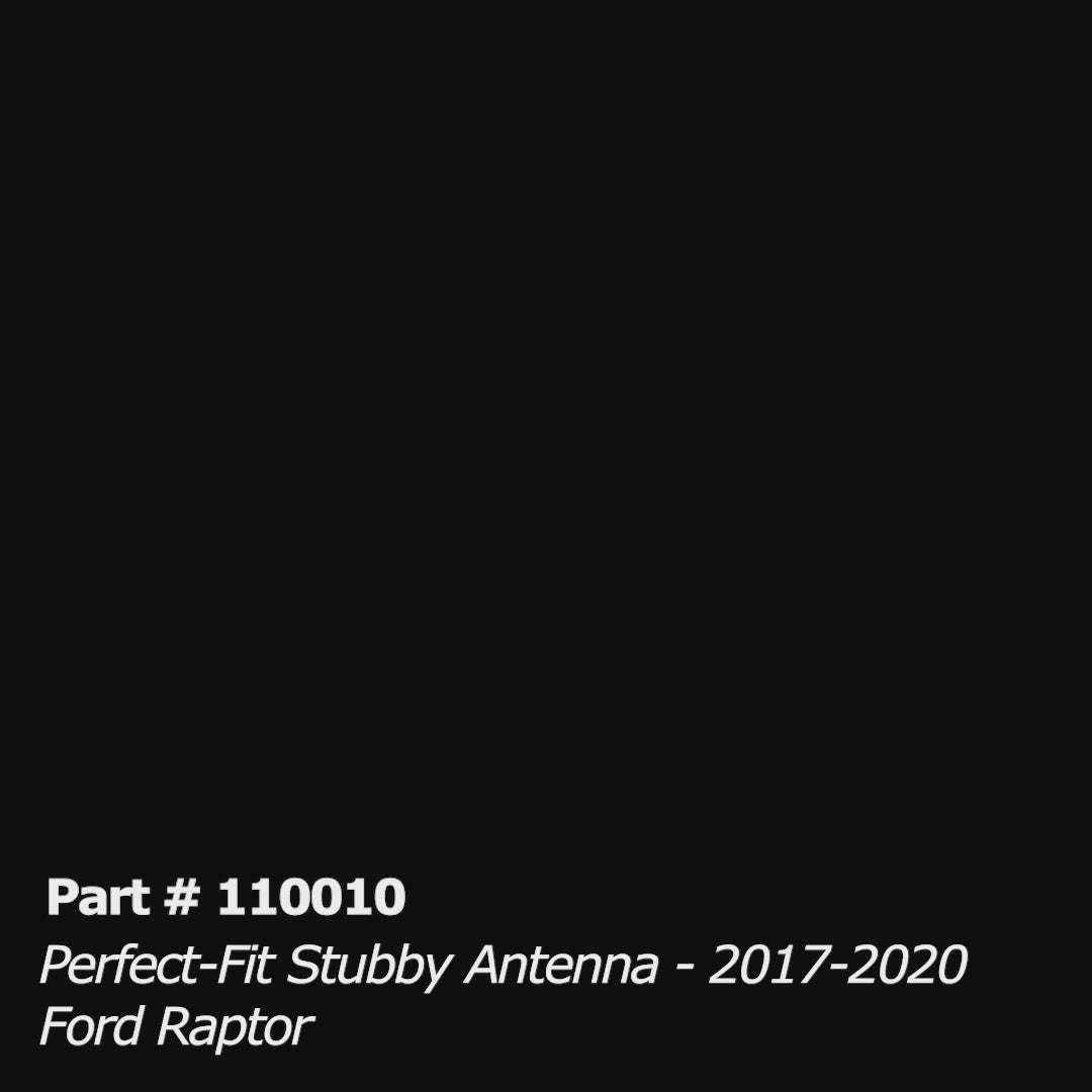 Perfect-Fit Stubby Antenna | Ford Raptor (2017 - 2020)