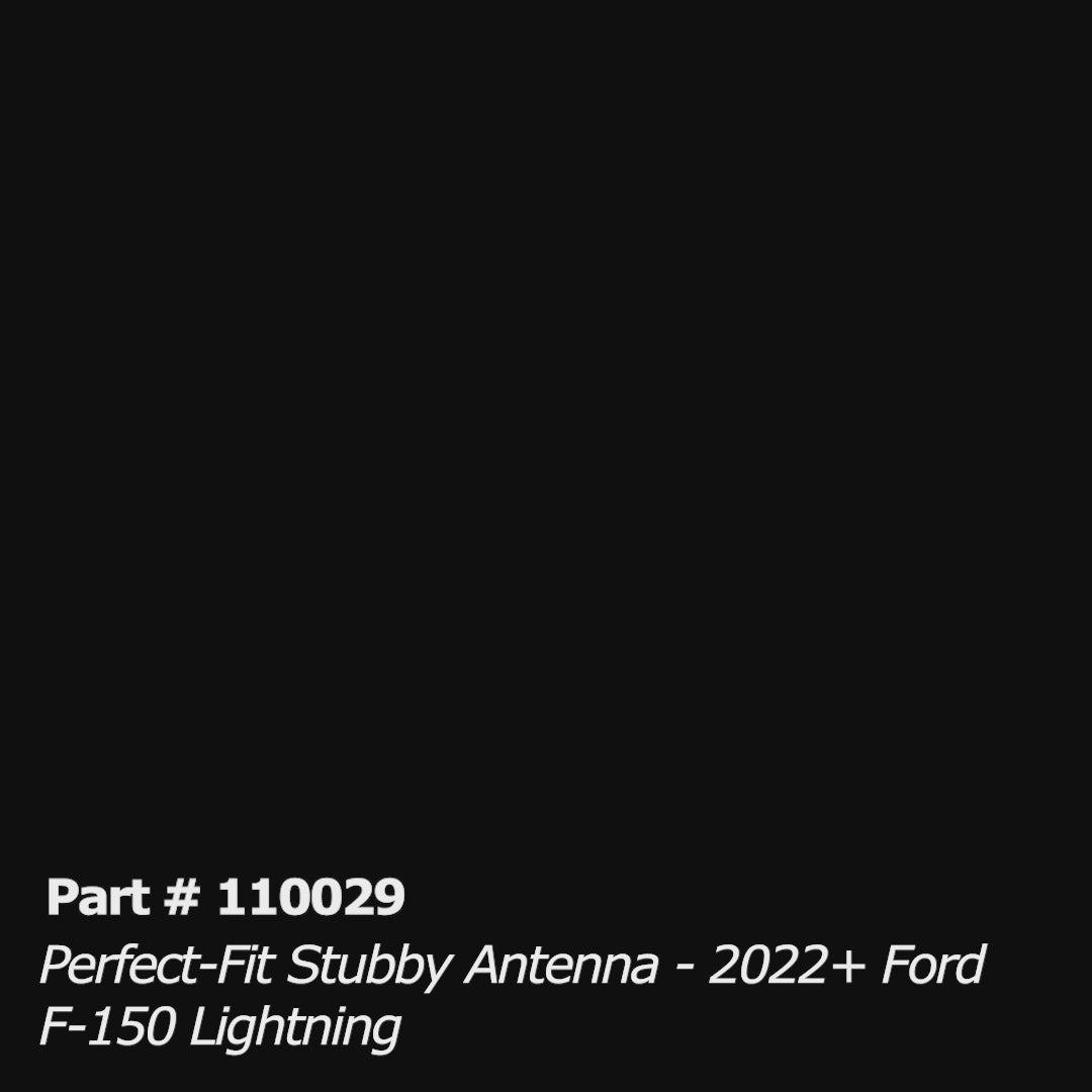 Perfect-Fit Stubby Antenna | Ford F-150 Lightning (2022+)