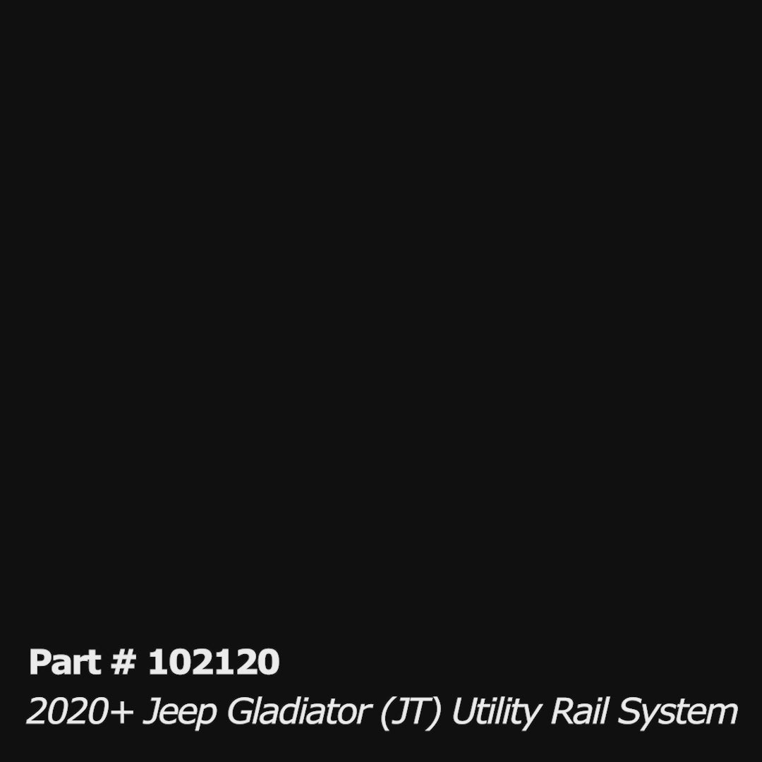 Utility Rail System | Jeep Gladiator (2020-2024)