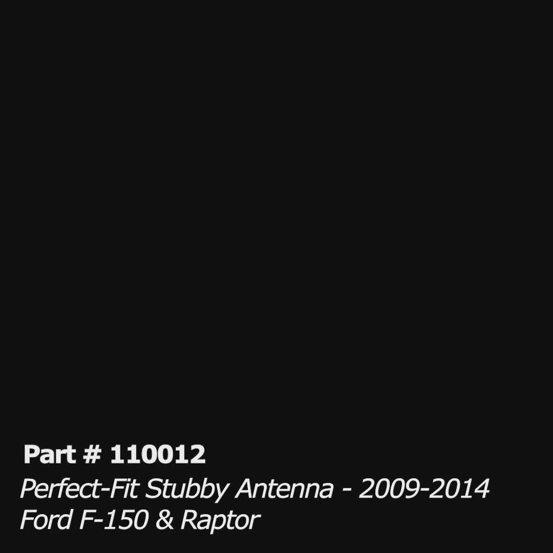 Perfect-Fit Stubby Antenna | Ford F-150 & Raptor (2009-14)