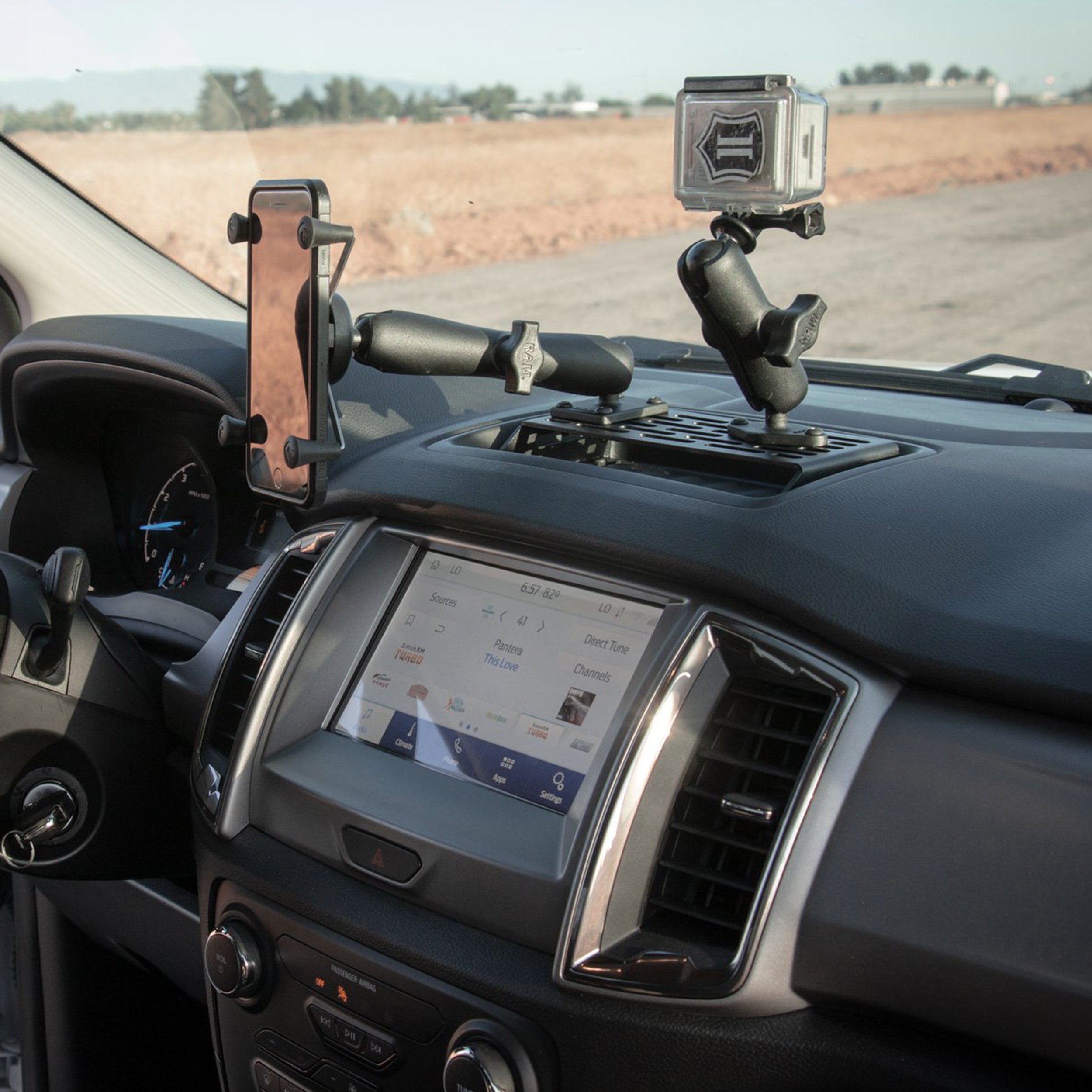 Dash Mount | Ford Ranger (2019+)-Interior-BuiltRight Industries