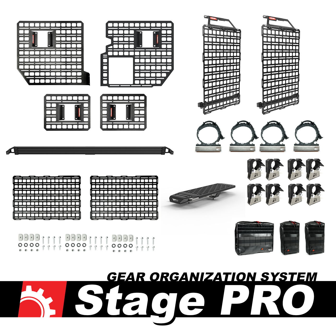 Gear Organization System - Stage PRO Kit | Ford F-150 & Raptor (2015-2023)