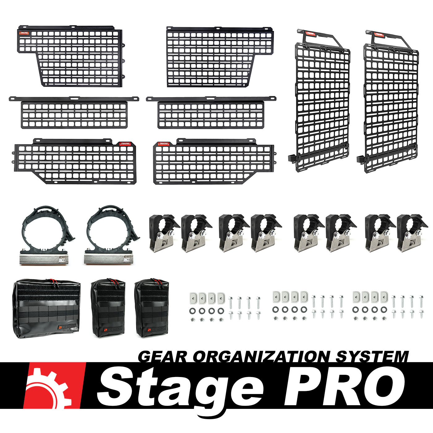 Gear Organization System - Stage PRO Kit | Toyota Tacoma (2016 - current)