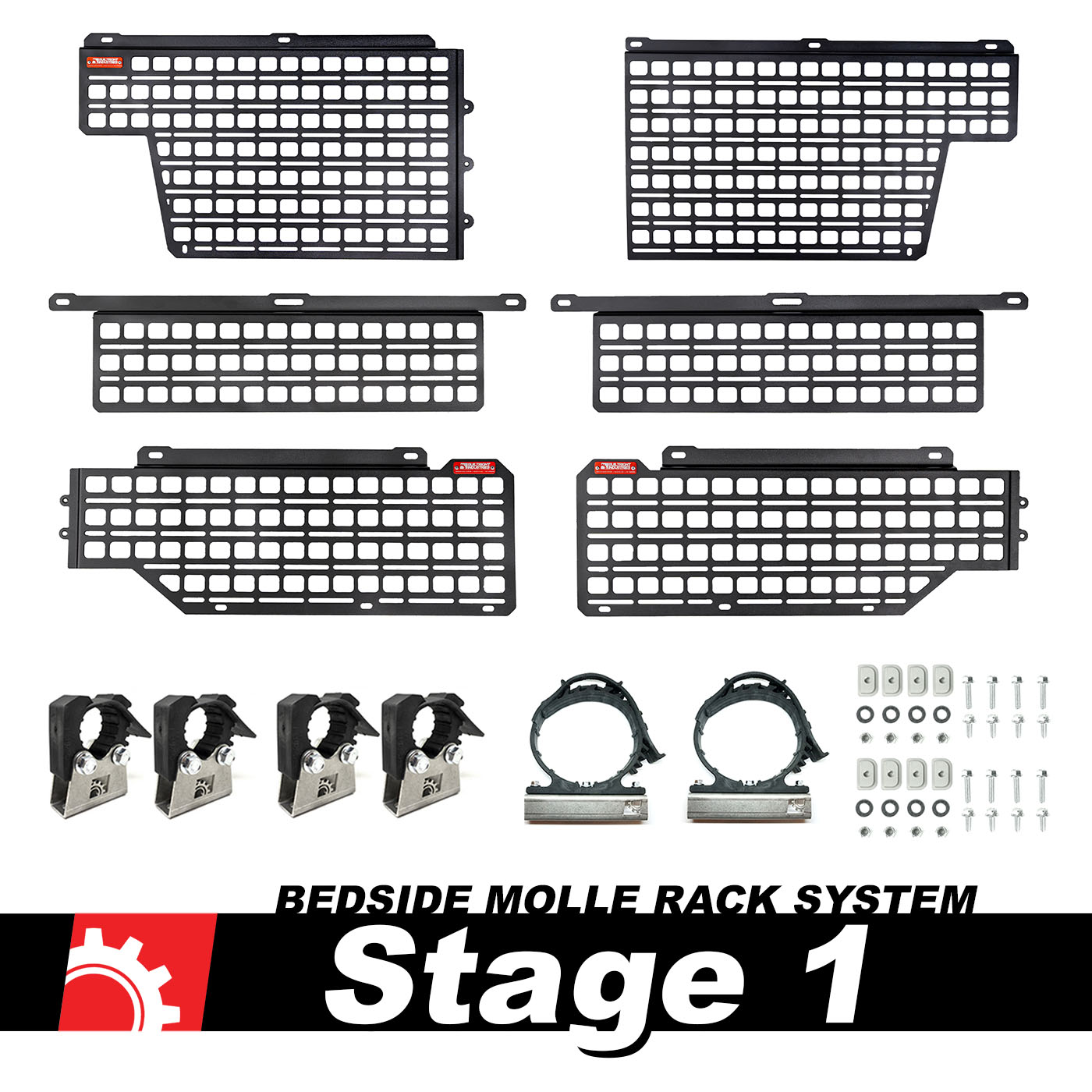 Bedside Rack MOLLE Panel System | Toyota Tacoma