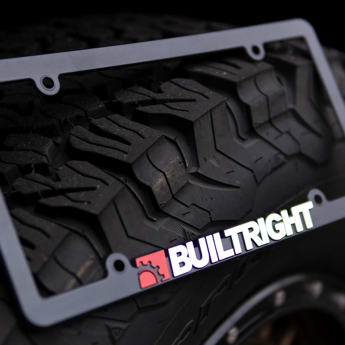 BuiltRight Industries License Plate Frames - Pair-BuiltRight Industries