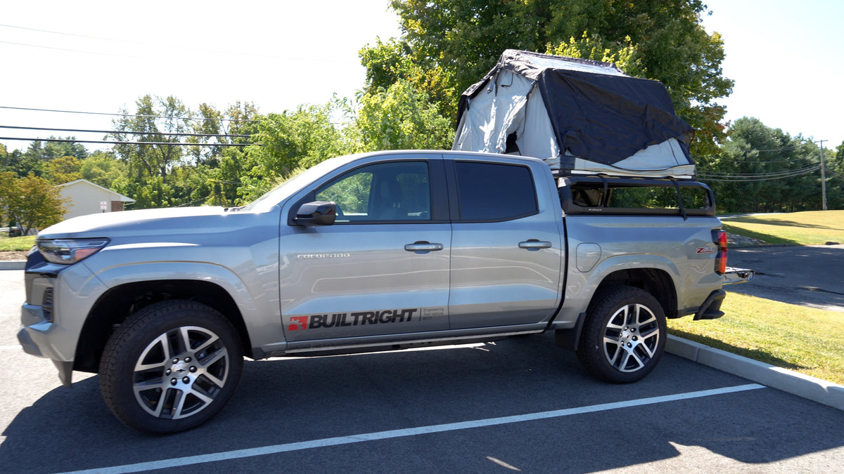 Installing Küat Ibex Bed Rack + Tent on the 2023 Chevy Colorado ...