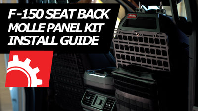 Ford F-150 Seat Back MOLLE Panel Kit Install Guide