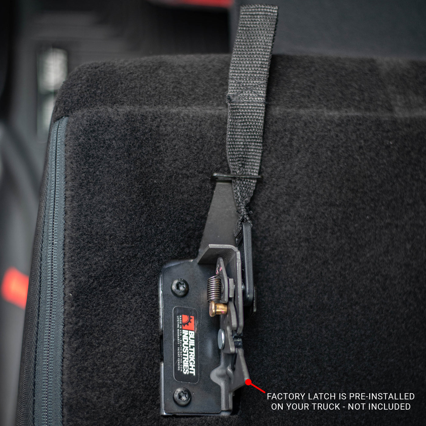 Rear Seat Release Kit - Black | Ford F-Series