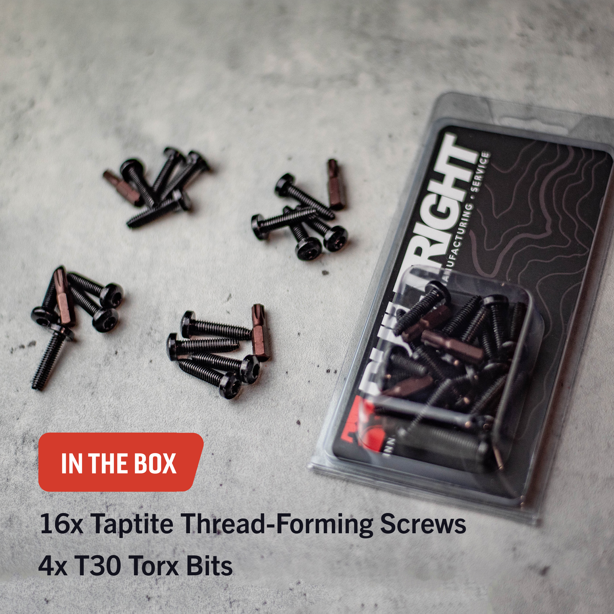 Boxlink Compatible Hardware Kit - Torx 16pc w/ bit