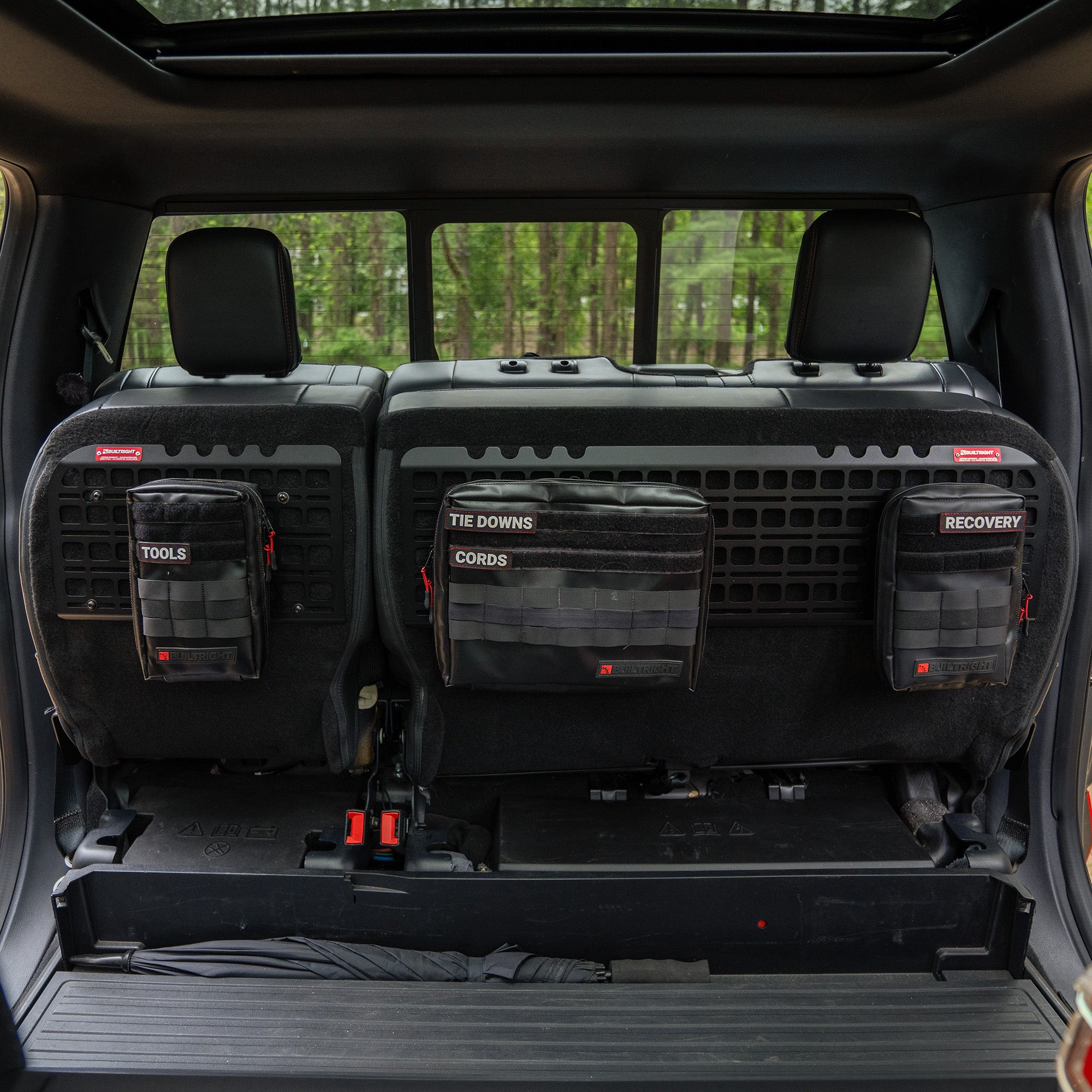 Seat Bottom MOLLE Panel | Ford F-150 & Raptor (2019-2025), F-250/350 (2019-2025)
