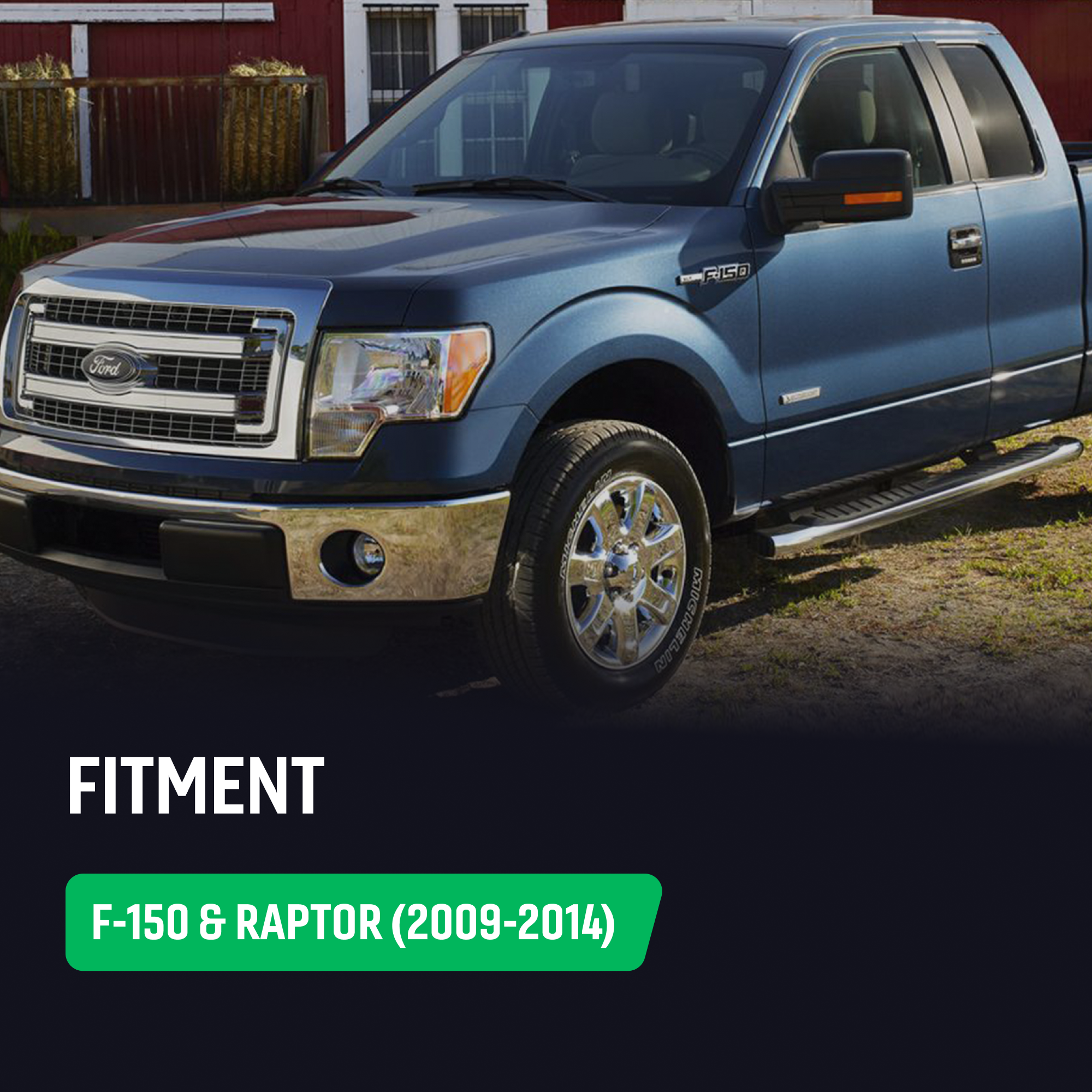 Perfect-Fit Stubby Antenna | Ford F-150 & Raptor (2009-14)