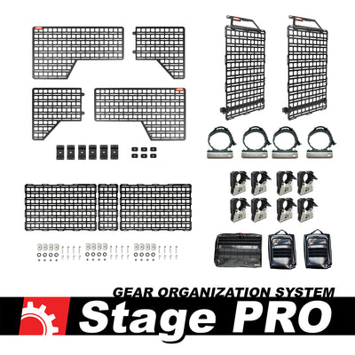 Gear Organization System - Stage PRO Kit | GMC/Chevy 1500 (2019 - current)