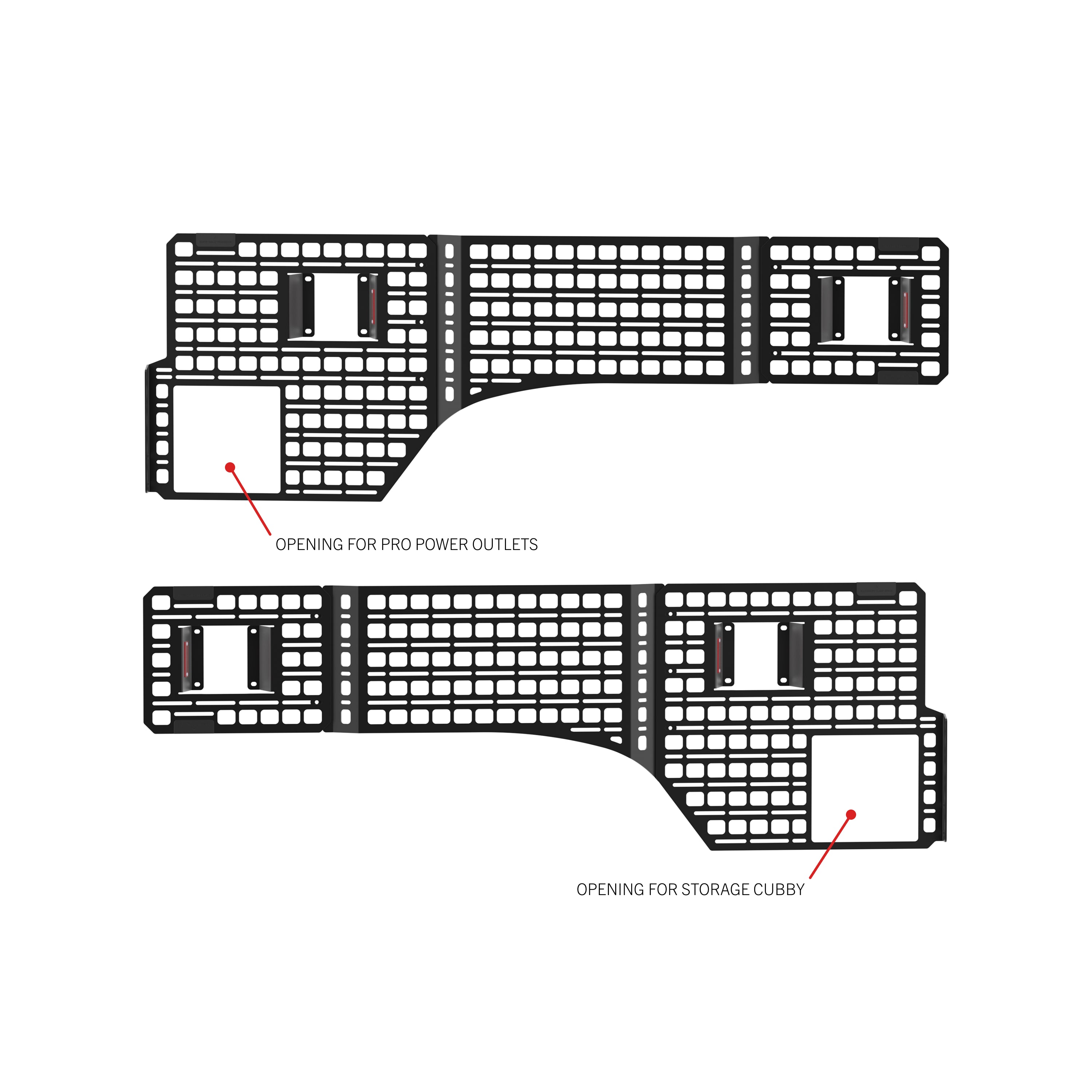 Bedside Rack MOLLE Panel System | Ford F-150, Raptor & Lightning (2015-2025)