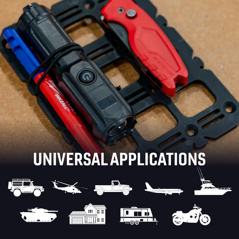 Composite Tech Plate 5.25" x 7.0" | Universal MOLLE Mounting Panel ...
