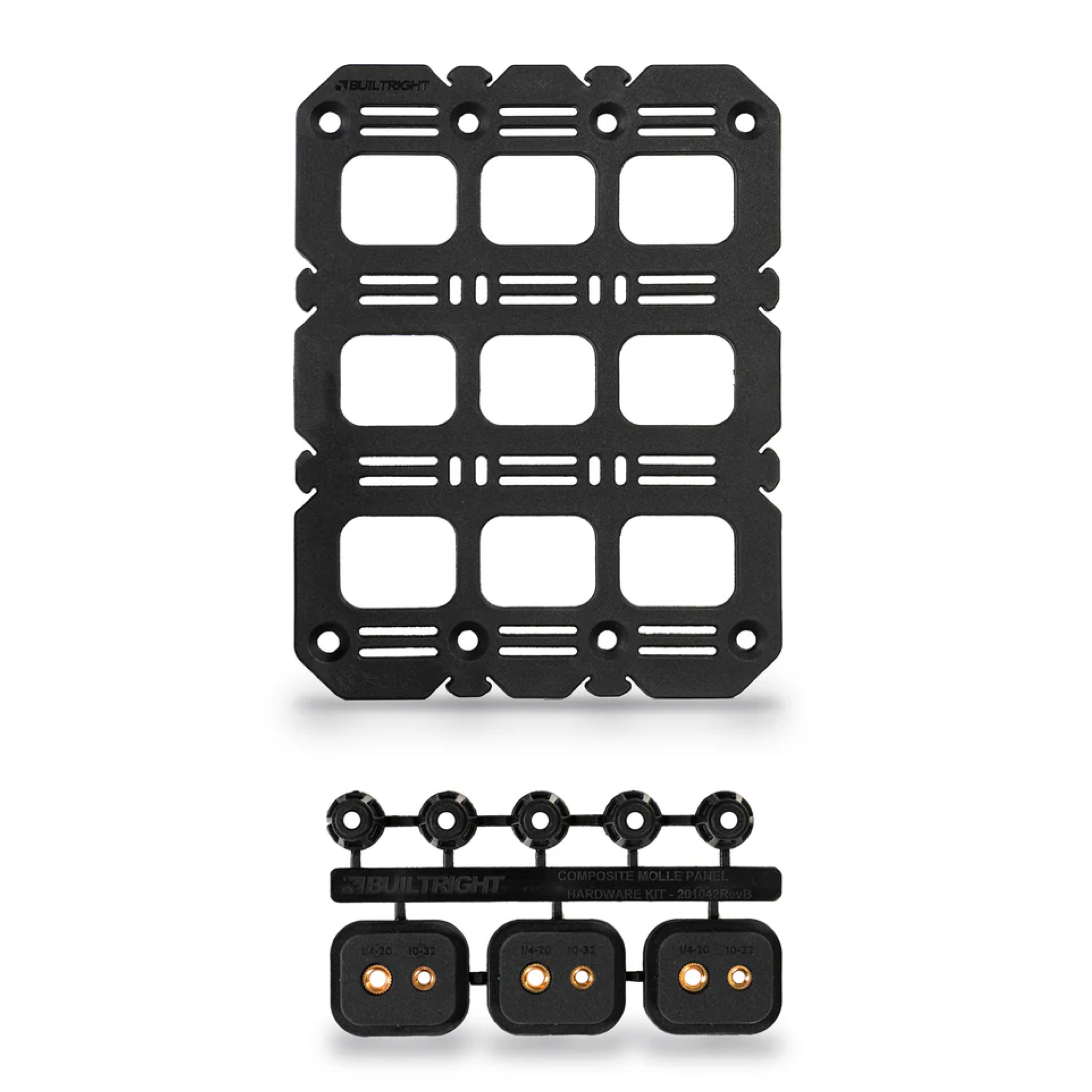 Composite Tech Plate 5.25" x 7.0" | Universal MOLLE Mounting Panel