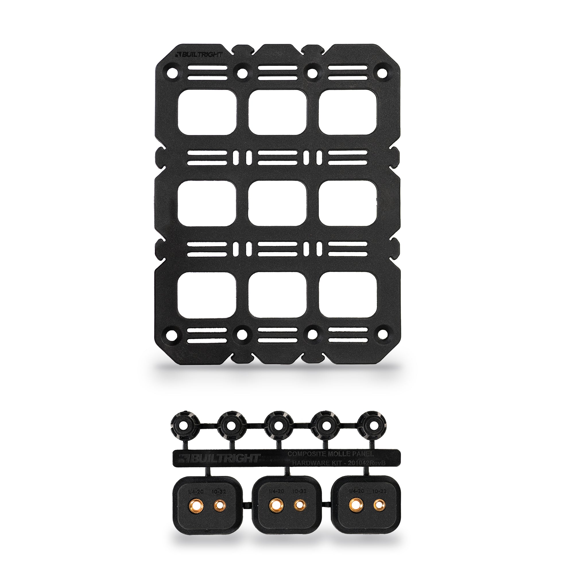 Composite Tech Plate 5.25" x 7.0" | Universal MOLLE Mounting Panel