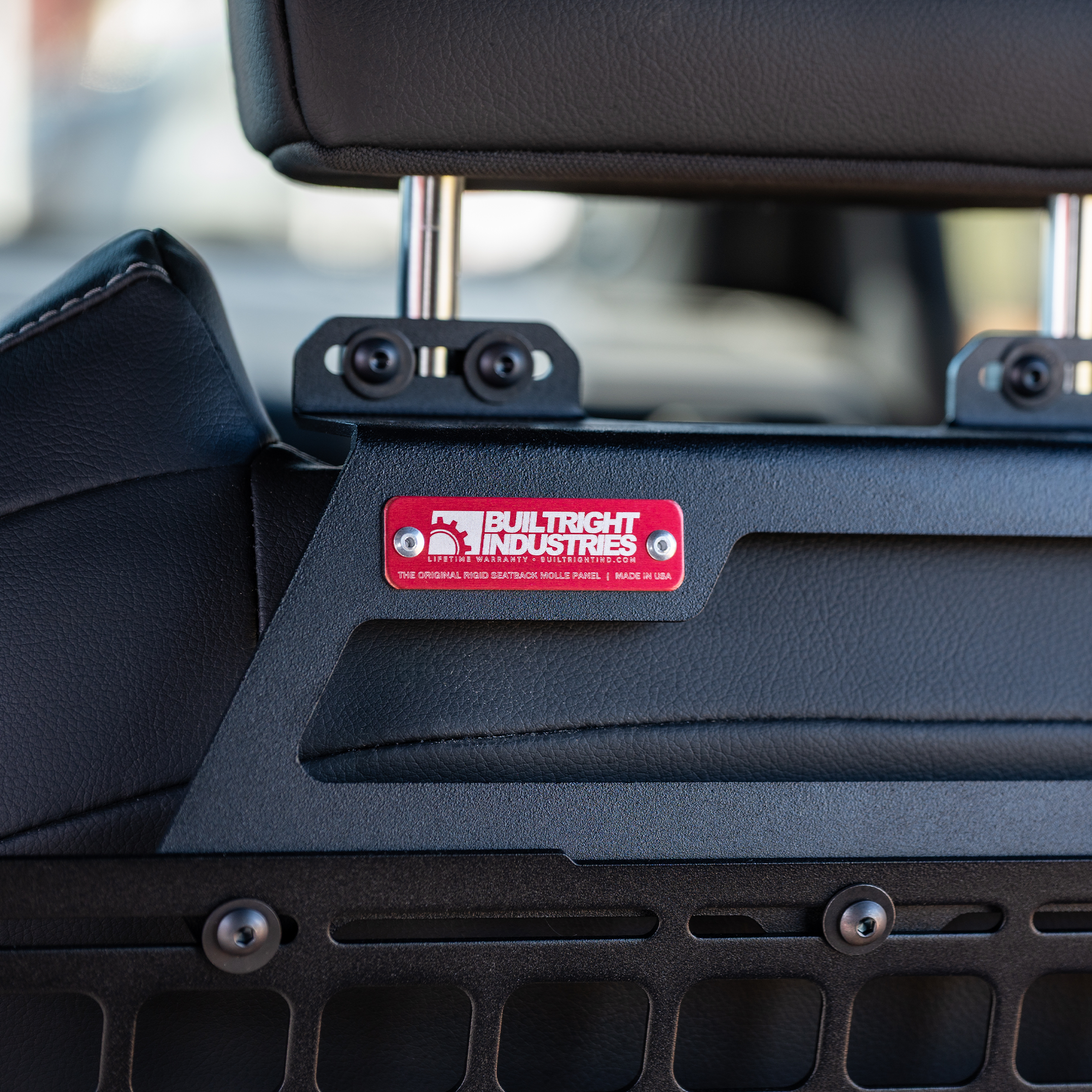 Seat Back Tech Plate MOLLE Kit - Toyota 4Runner (2025+)