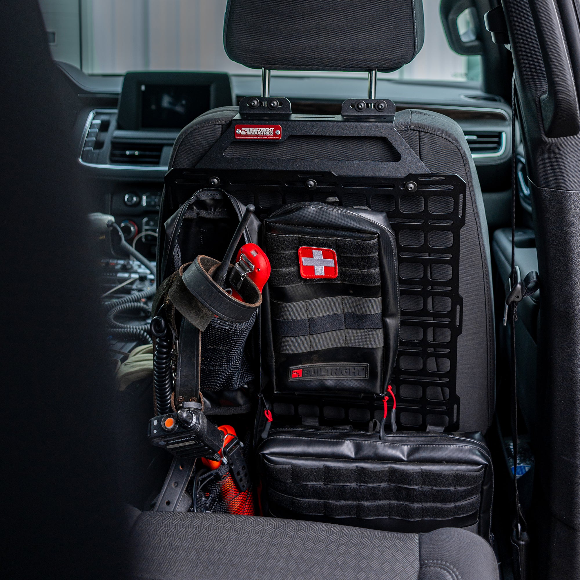 Seat Back Tech Plate MOLLE Kit | Chevrolet Tahoe & Suburban