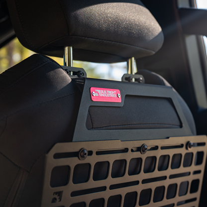 Seat Back Tech Plate MOLLE Kit - Toyota Tacoma (2024+)