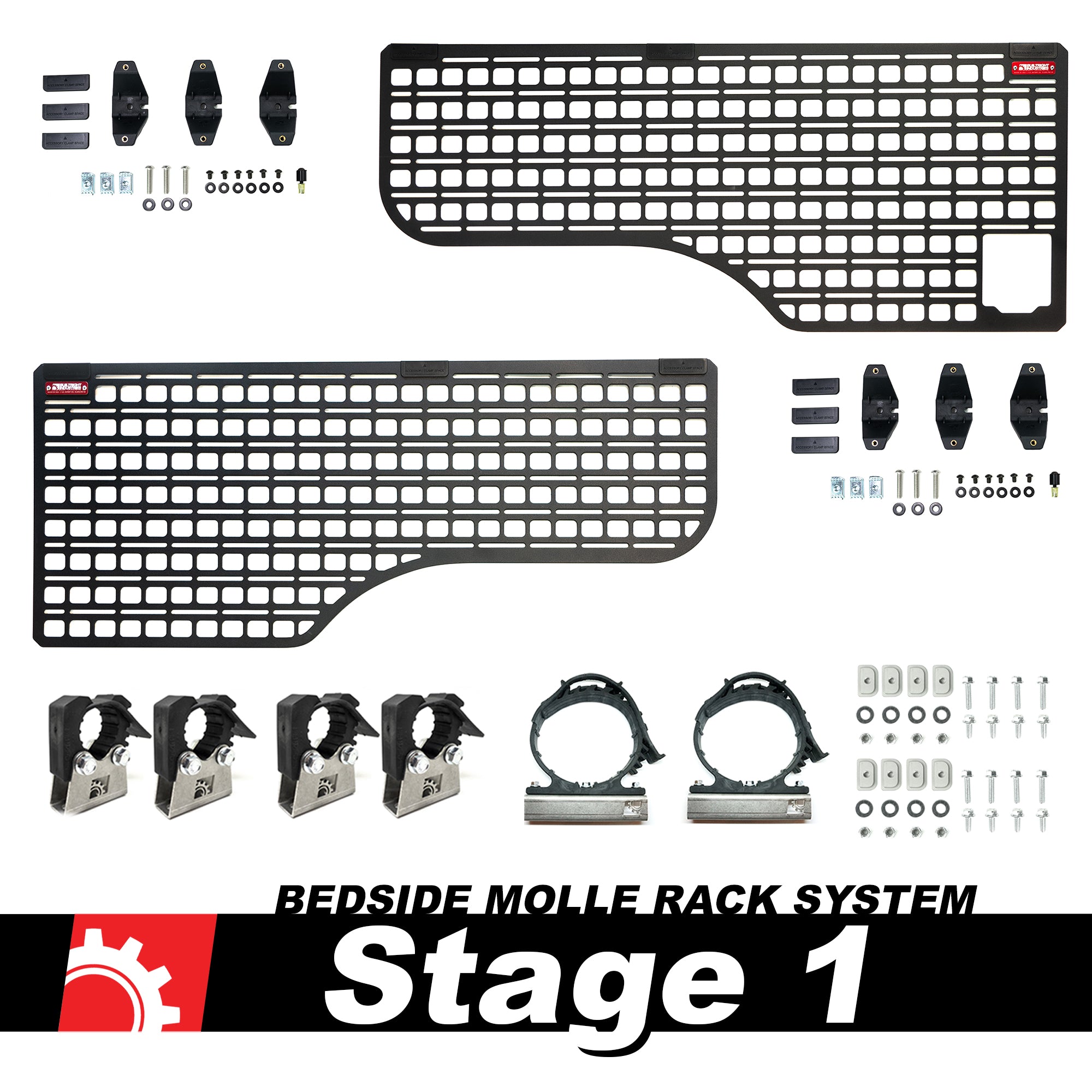 Bedside Rack MOLLE Panel System | Chevrolet Colorado & GMC Canyon (2023+)