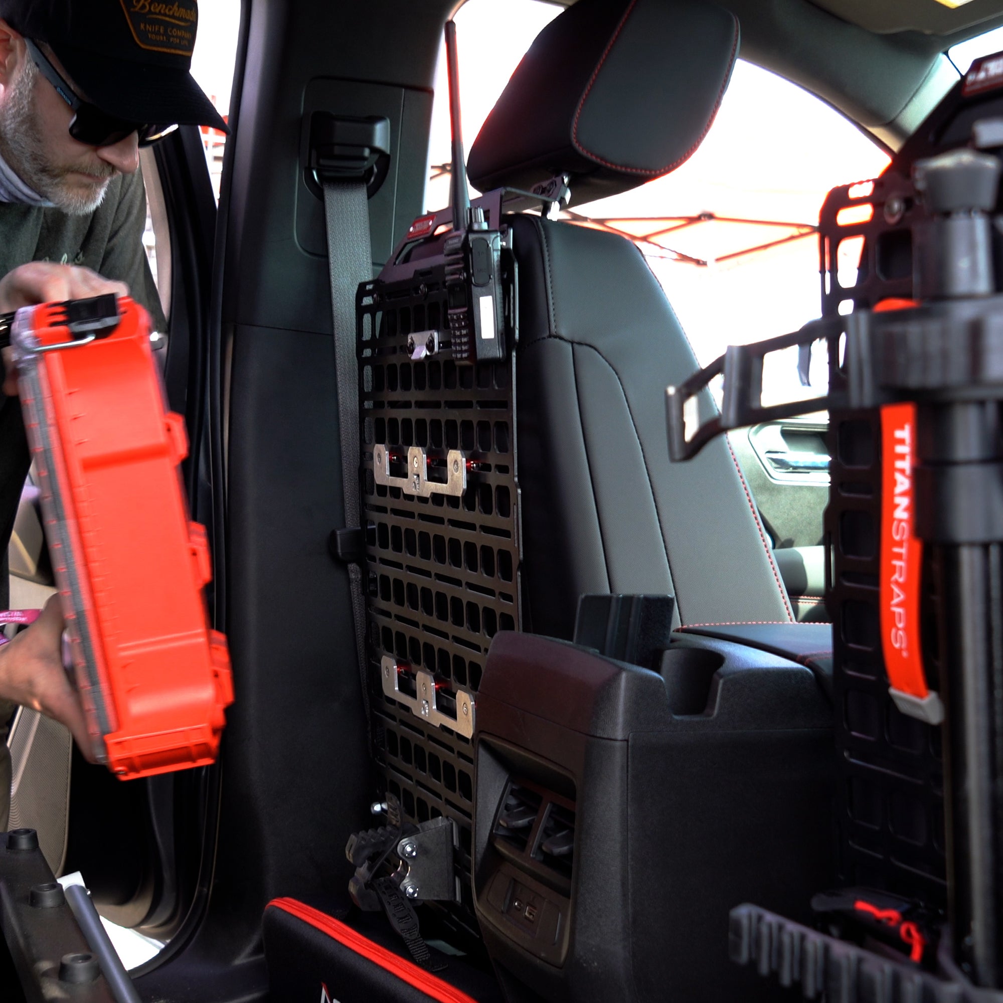 Seat Back Tech Plate MOLLE Kit | Chevrolet Colorado & GMC Canyon (2023+)