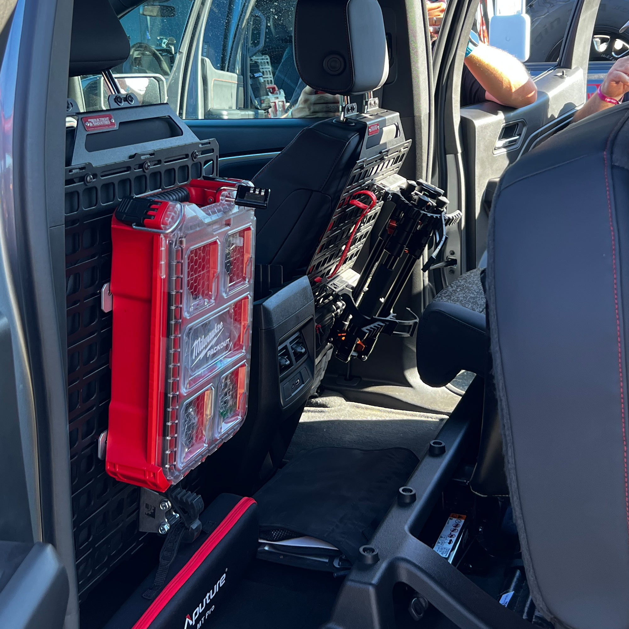 Seat Back Tech Plate MOLLE Kit | Chevrolet Colorado & GMC Canyon (2023+)
