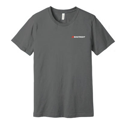 BuiltRight Industries Logo T-Shirt - Gray Mountains