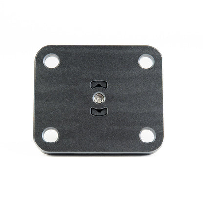 Mountech SpinLok™ Ball Mount - 1in, Storm Gray, 4-Bolt Base