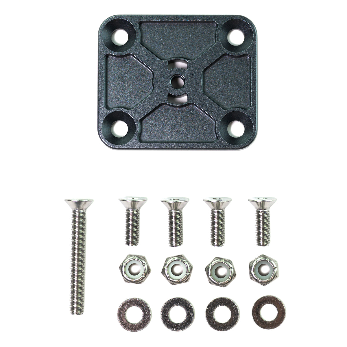 Mountech 4-Bolt Base, Storm Gray - BuiltRight Industries